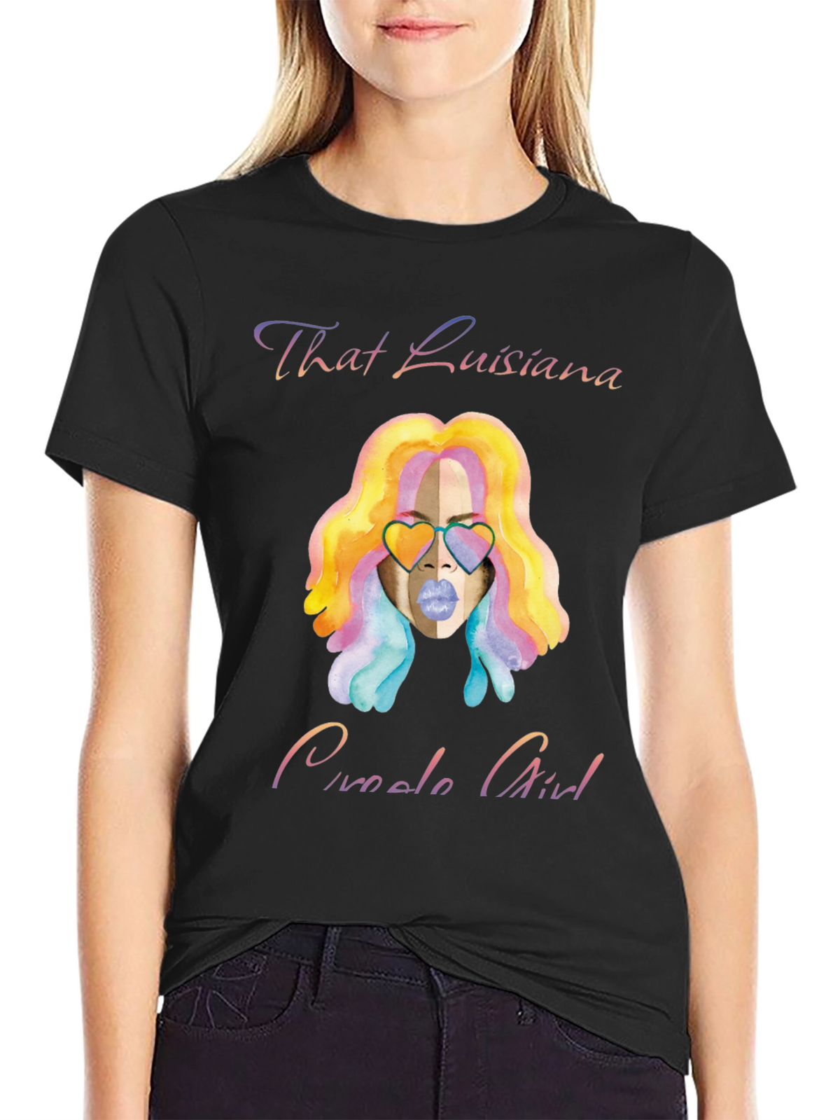 Louisiana Creole Girl Graphic Tee
