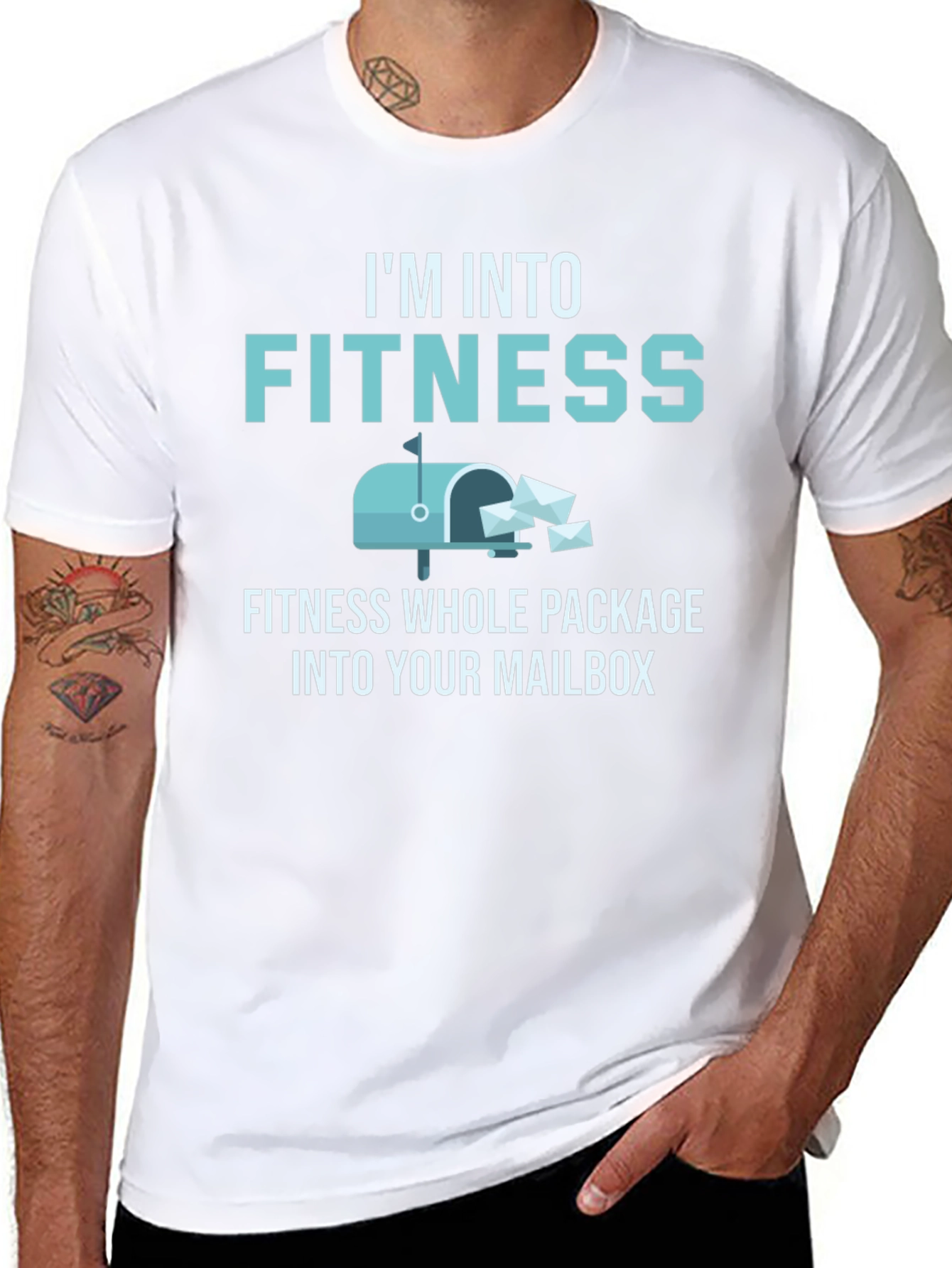 Funny Fitness Mailman T-Shirt