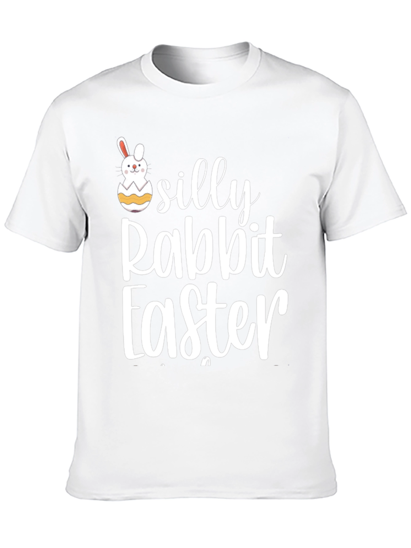 Silly Rabbit Easter Black T-Shirt