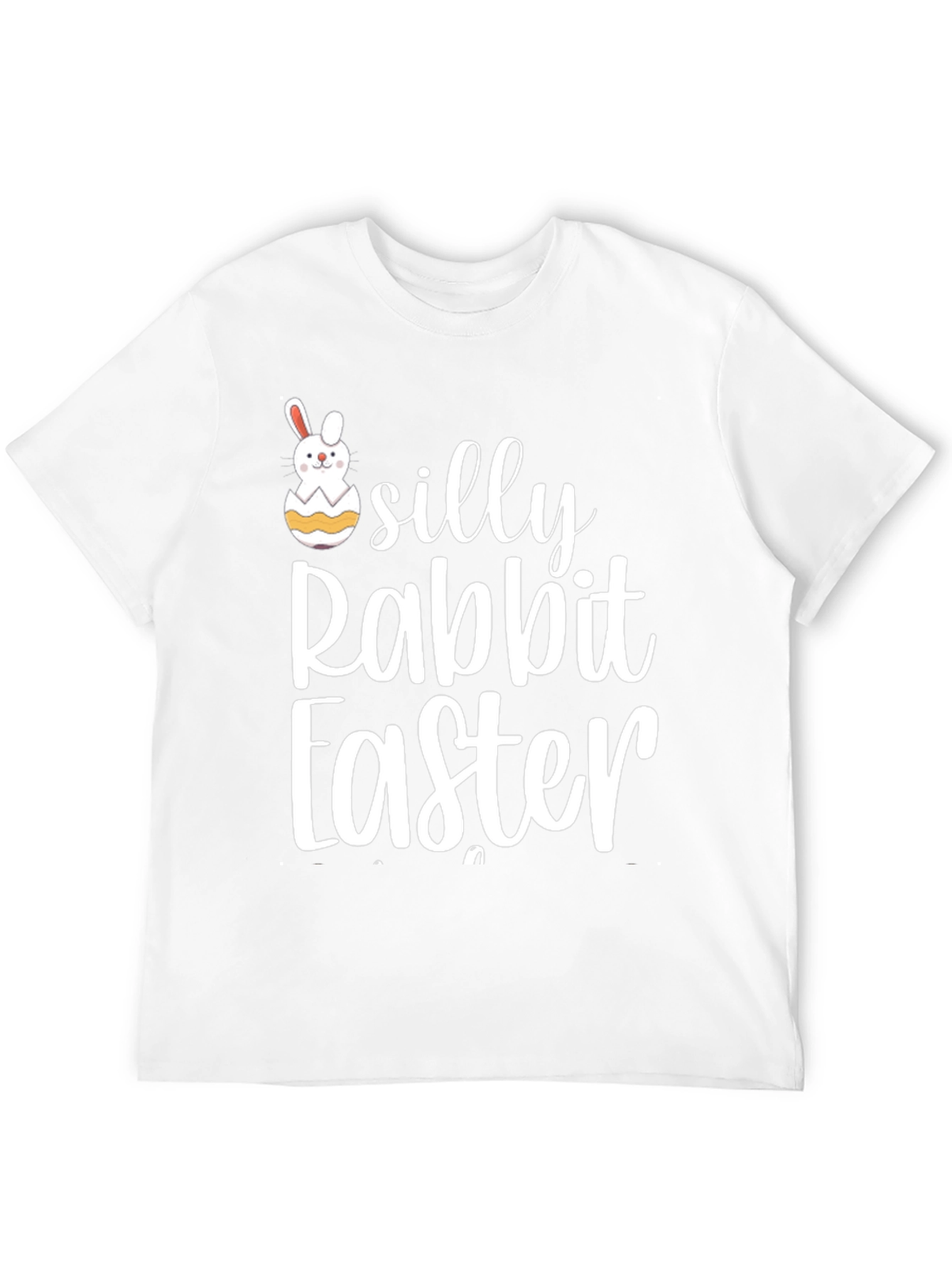 Silly Rabbit Easter Black T-Shirt