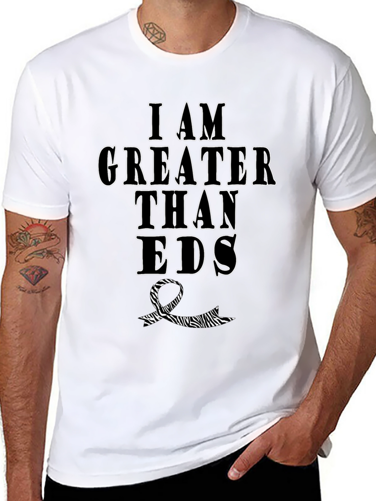 I AM Greater Than EDS Awareness T-Shirt