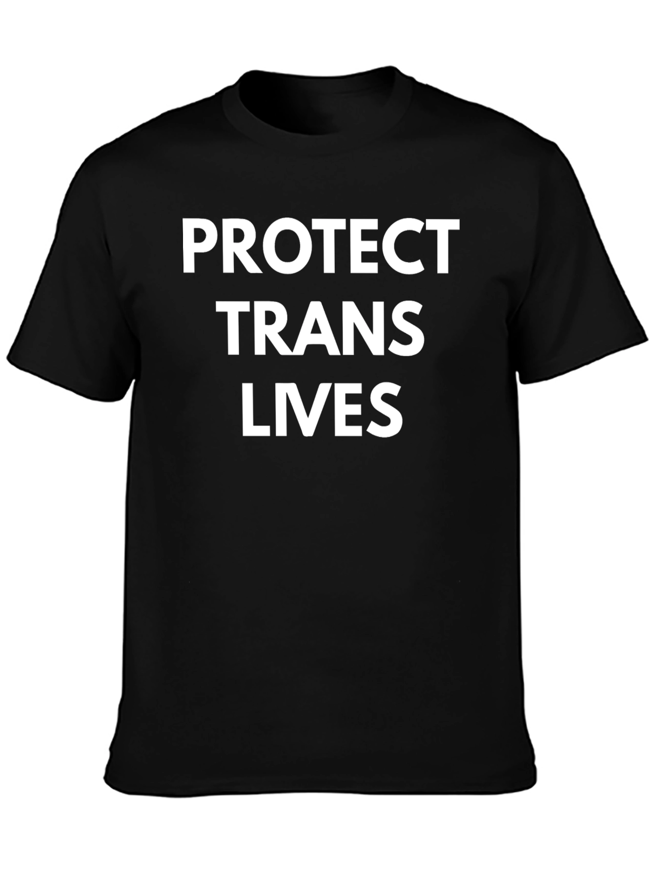 Protect Trans Lives Black T-Shirt