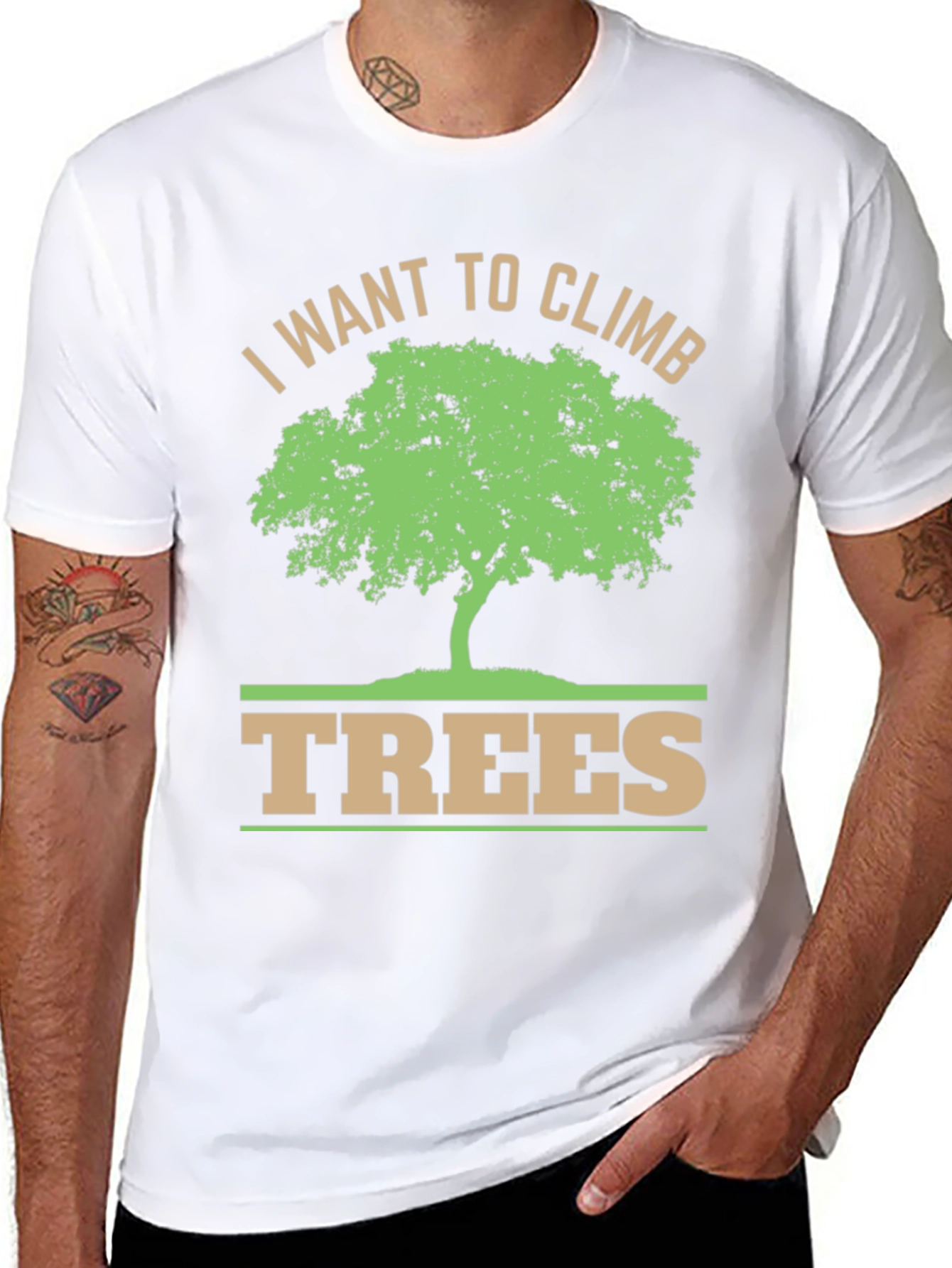 I Want To Climb Trees Graphic T-Shirt