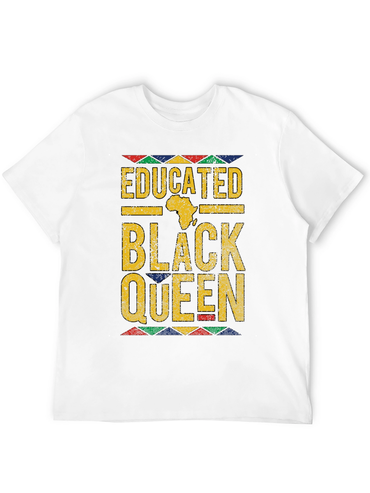 Educated Black Queen T-Shirt - Empowering Apparel
