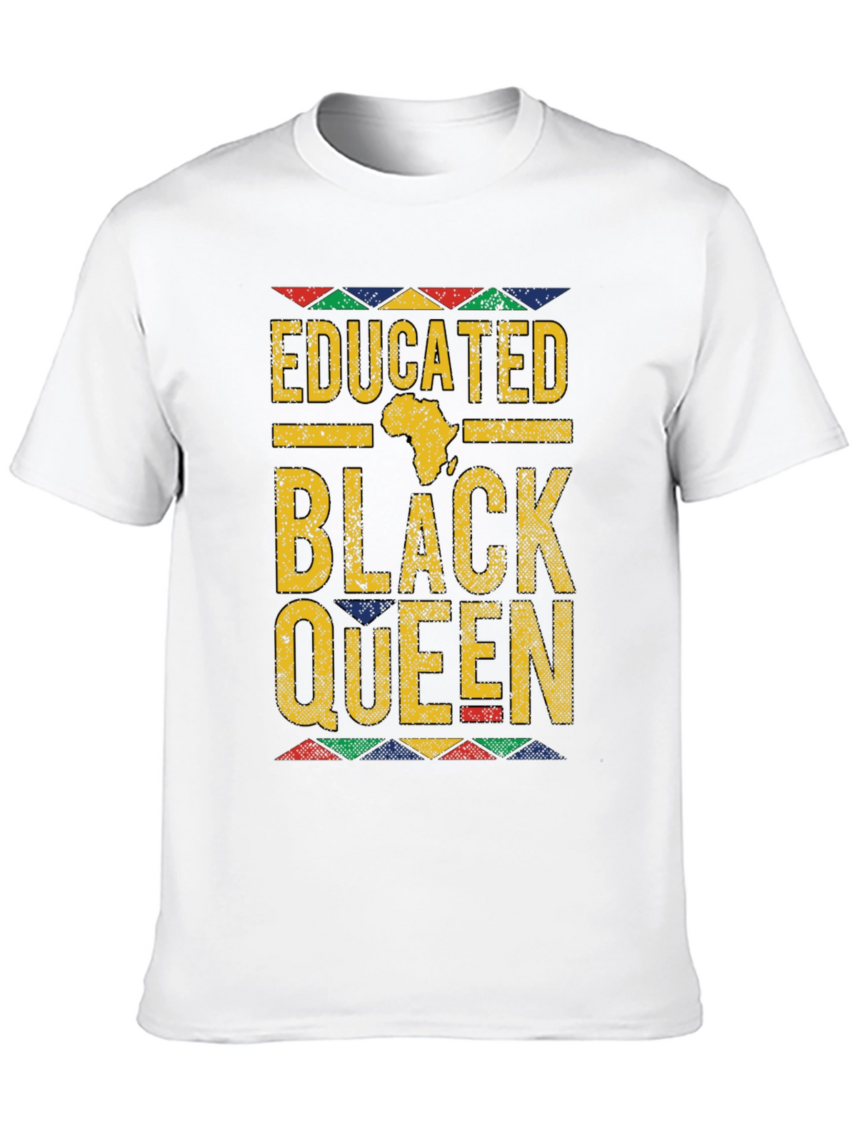Educated Black Queen T-Shirt - Empowering Apparel