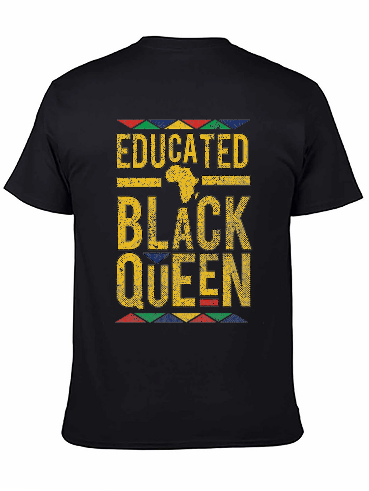 Educated Black Queen T-Shirt - Empowering Apparel