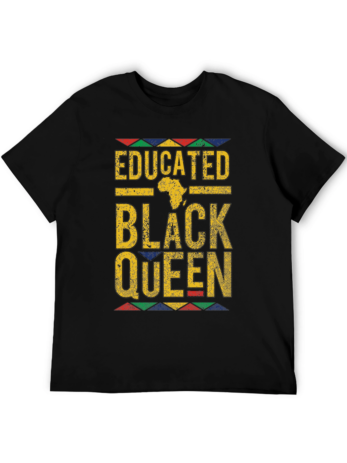 Educated Black Queen T-Shirt - Empowering Apparel