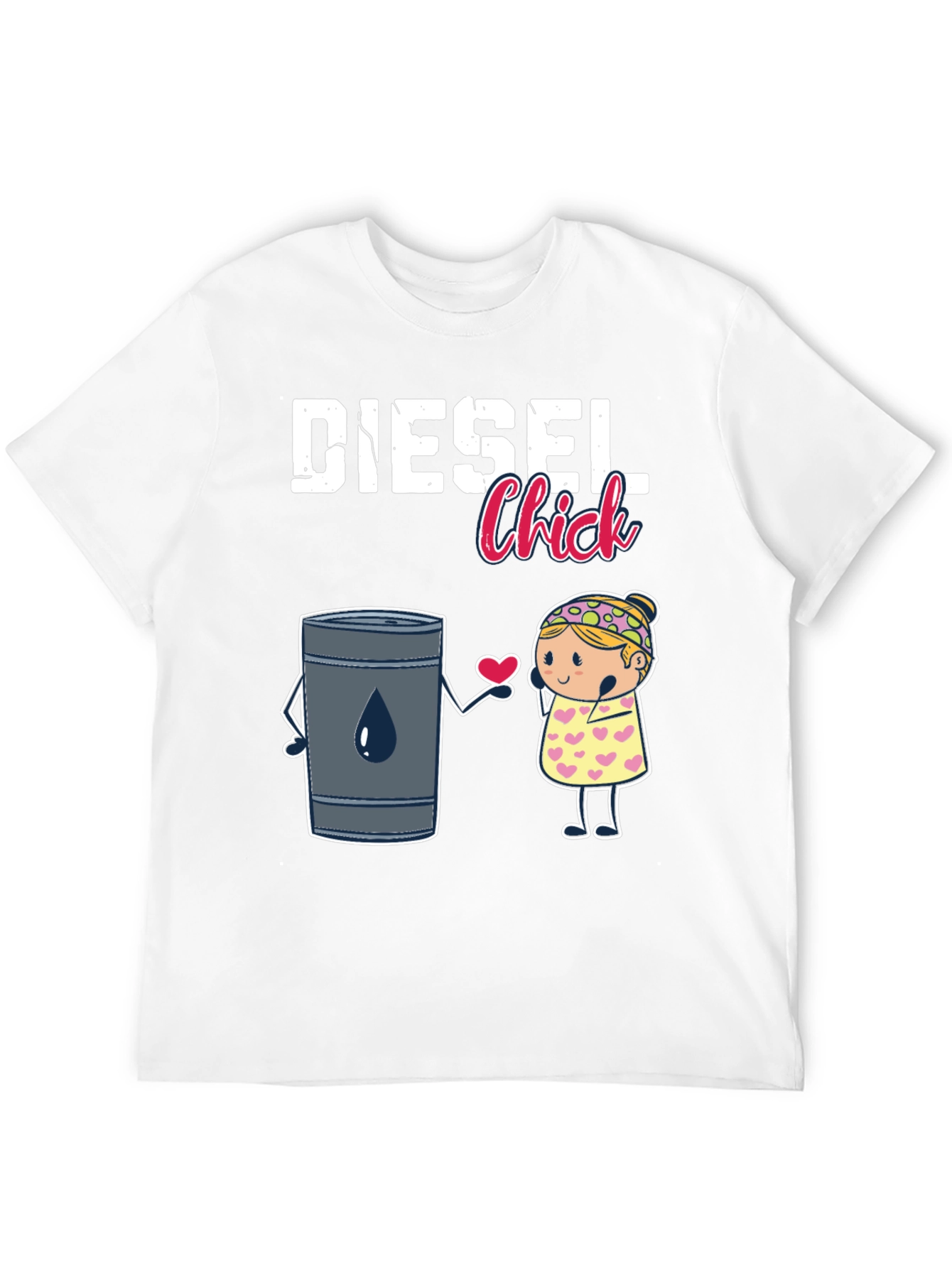 Diesel Chick Graphic T-Shirt - Black