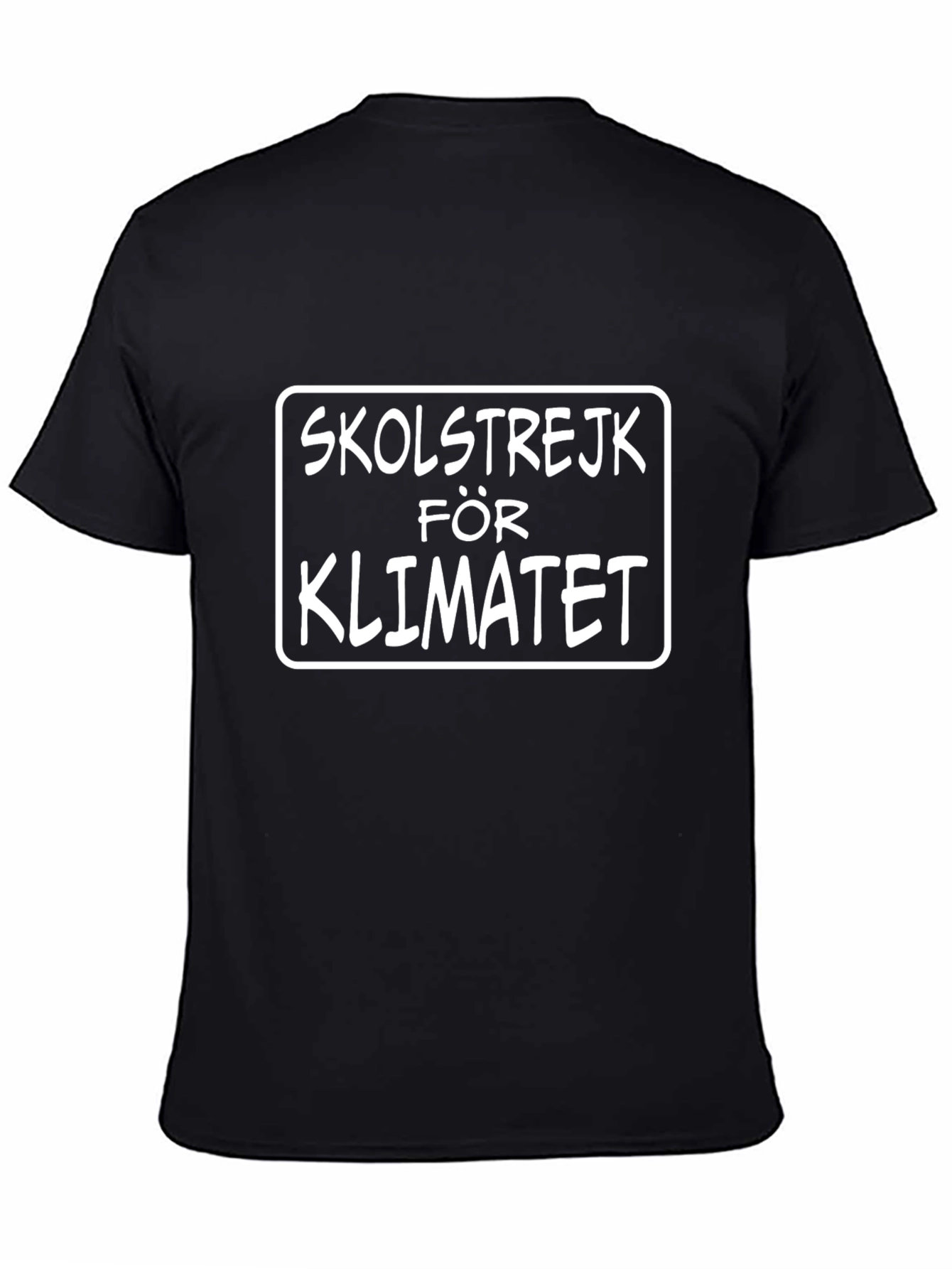 Skolstrejk For Klimatet Protest T-Shirt