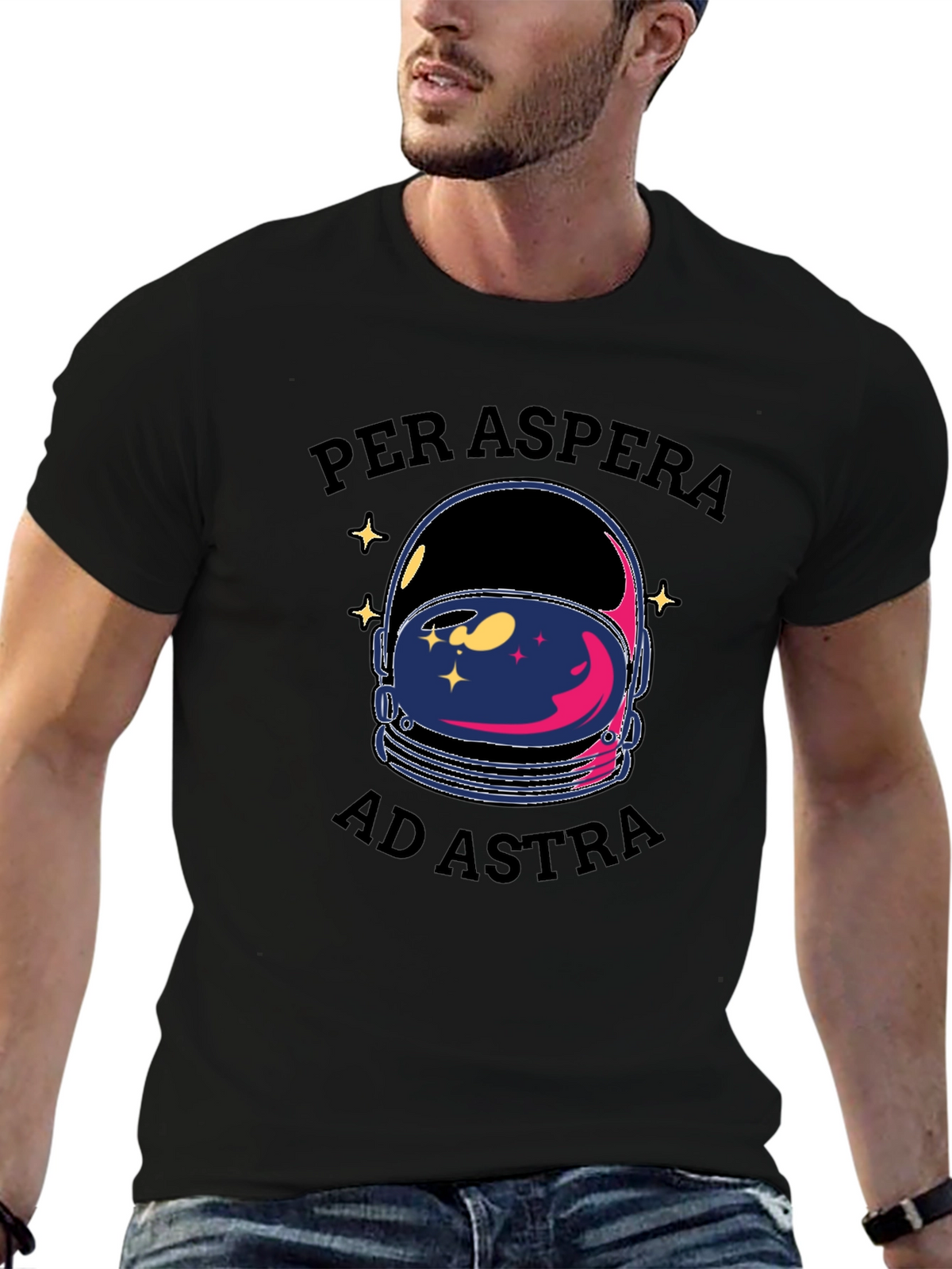 Per Aspera Ad Astra Graphic Tee