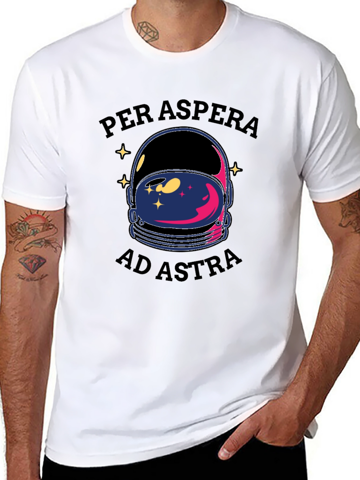 Per Aspera Ad Astra Graphic Tee