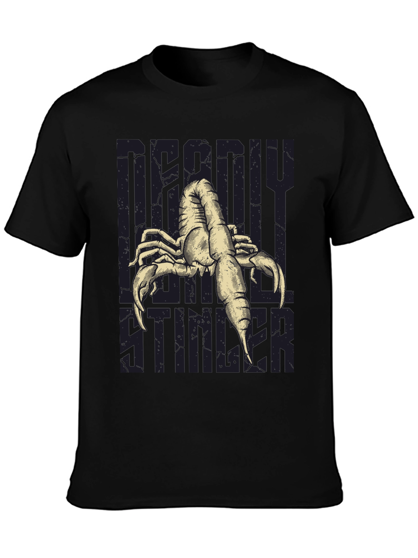 Deadly Stinger Scorpion Graphic T-Shirt