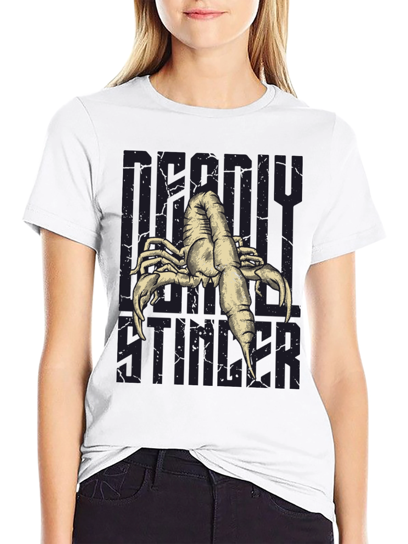 Deadly Stinger Scorpion Graphic T-Shirt