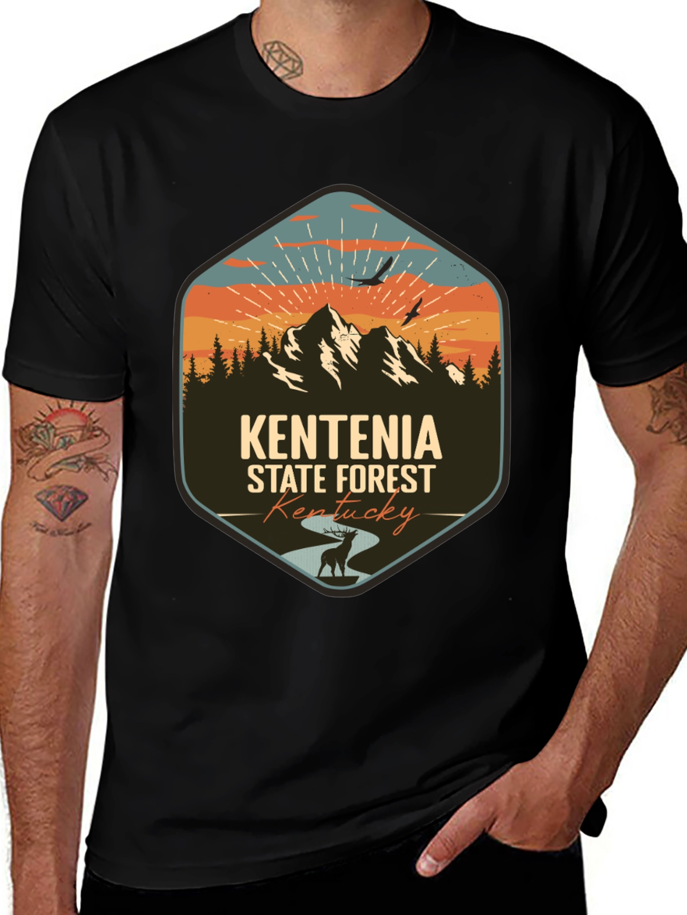 Kentenia State Forest Graphic T-Shirt