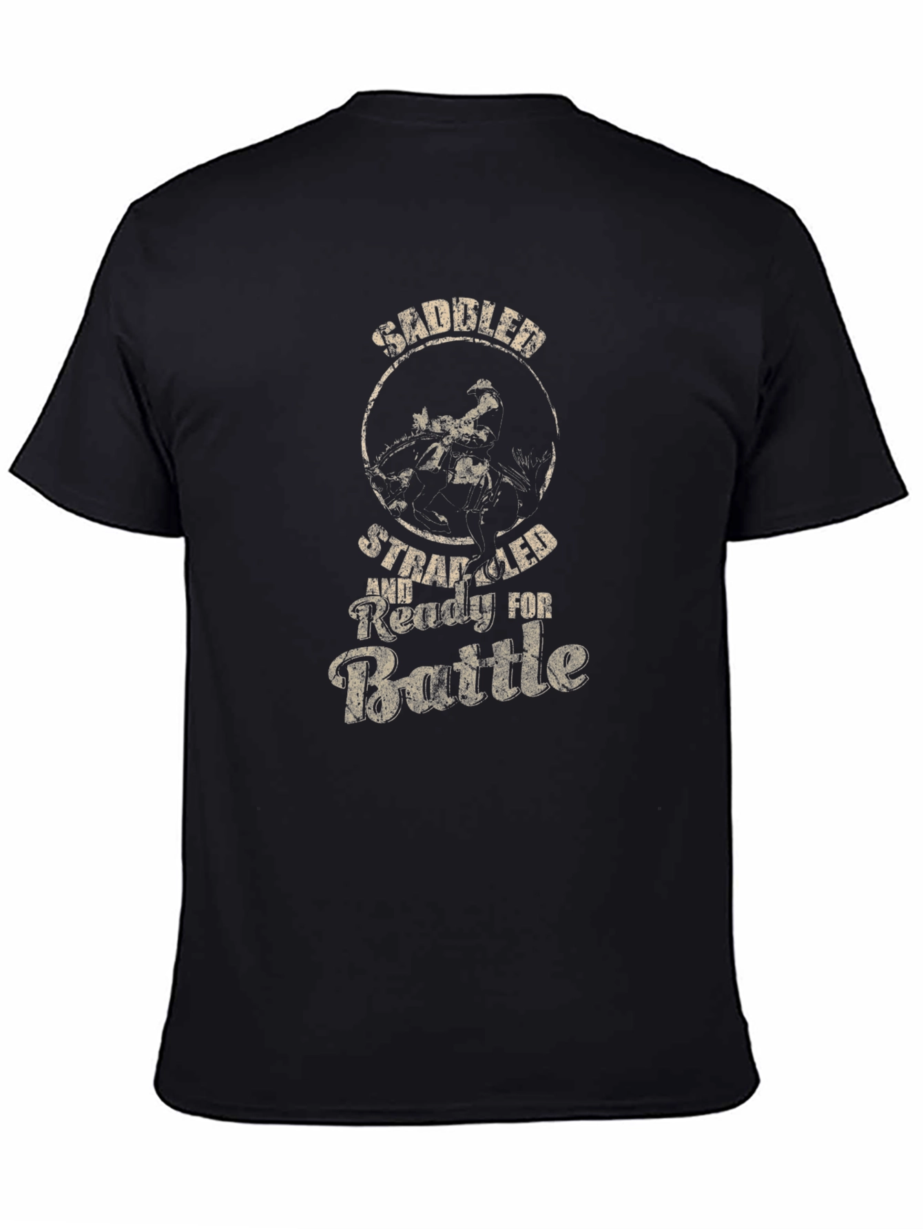 Saddled Strapped T-Shirt