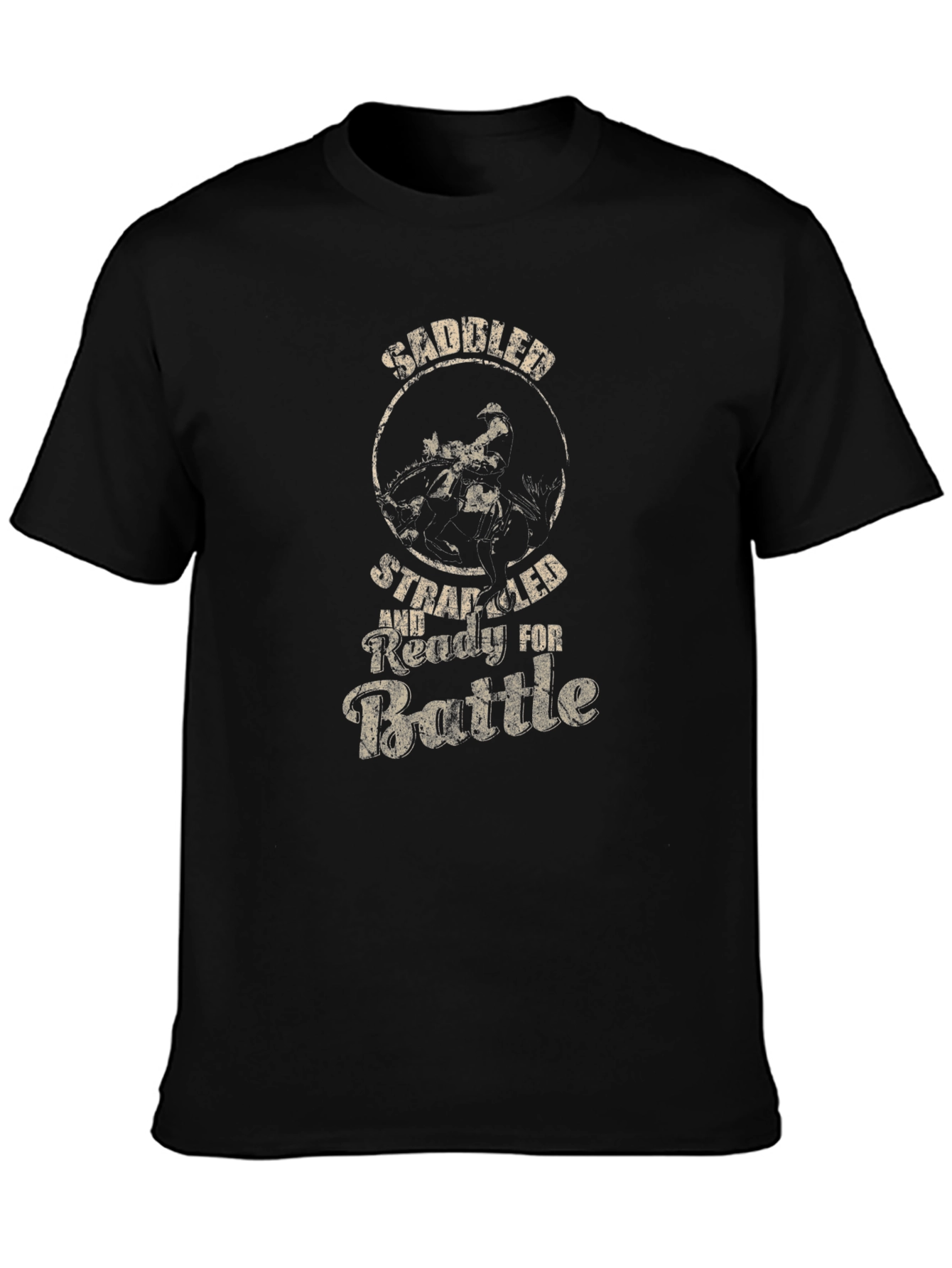Saddled Strapped T-Shirt