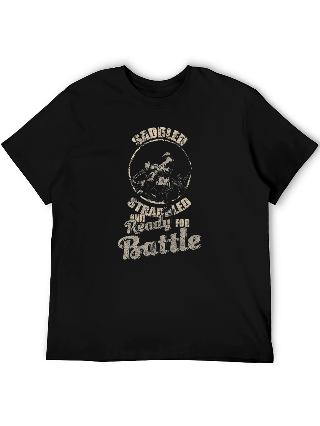 Saddled Strapped T-Shirt