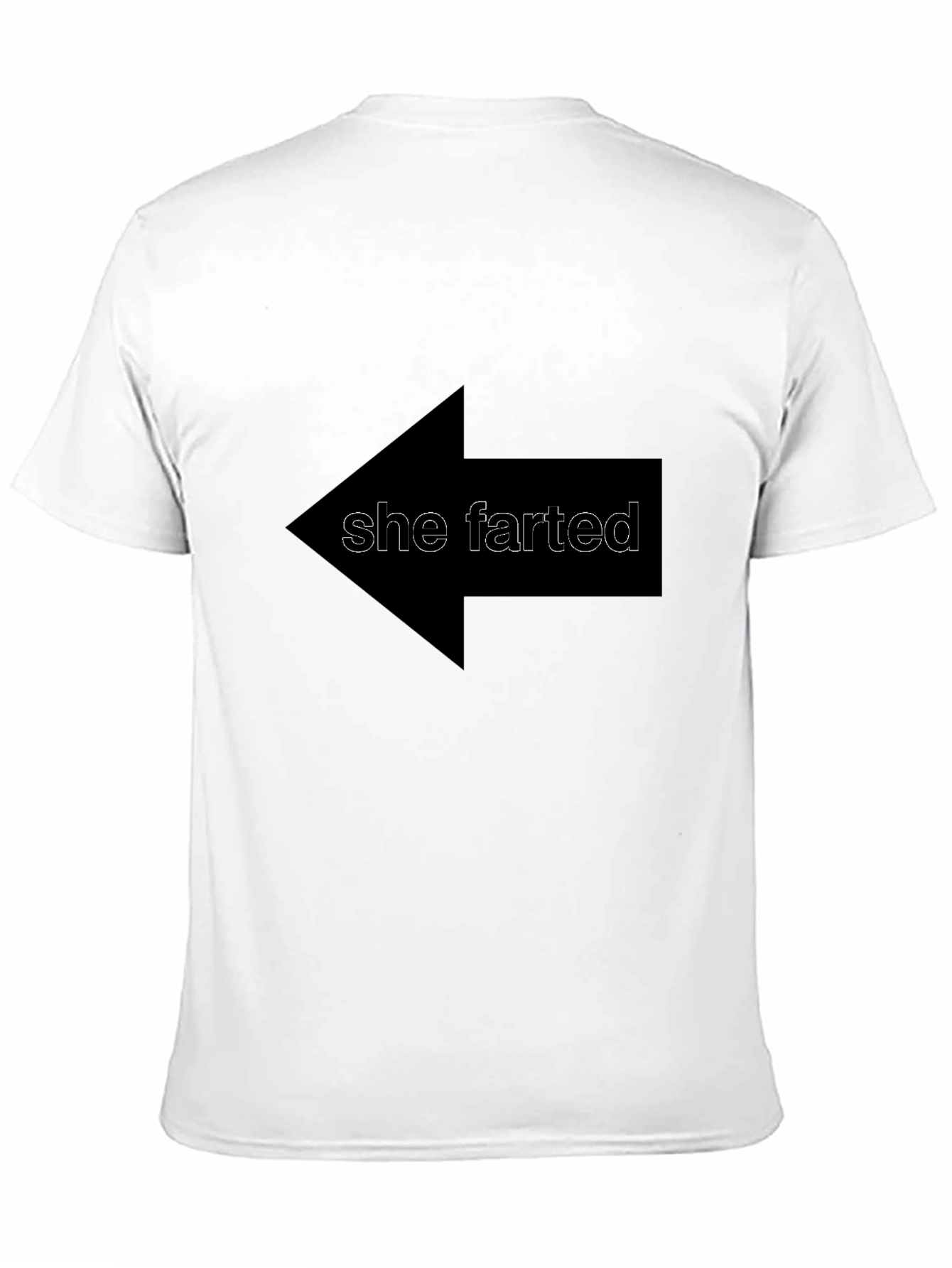 She Farted T-Shirt - Humorous Graphic Tee
