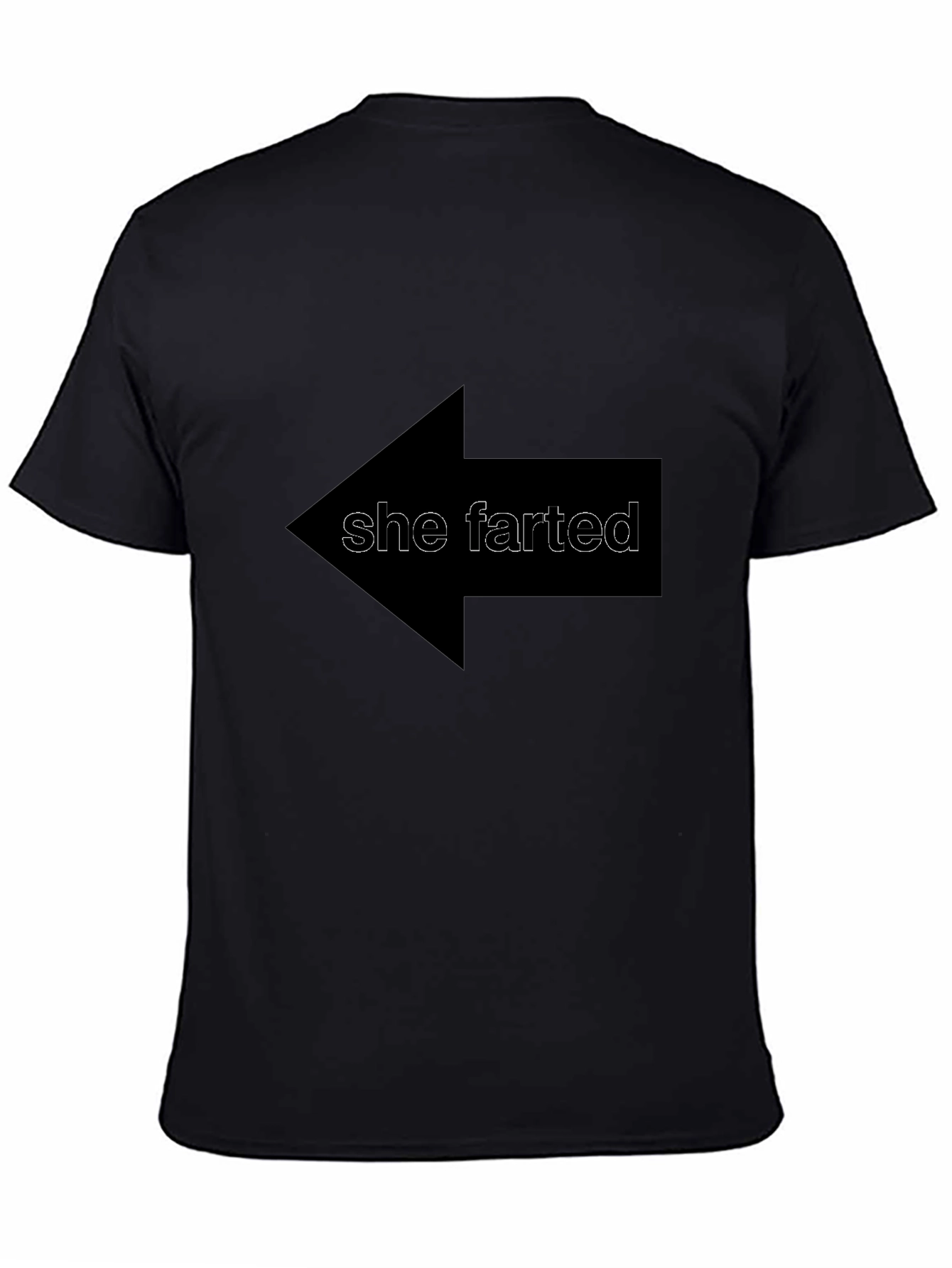 She Farted T-Shirt - Humorous Graphic Tee