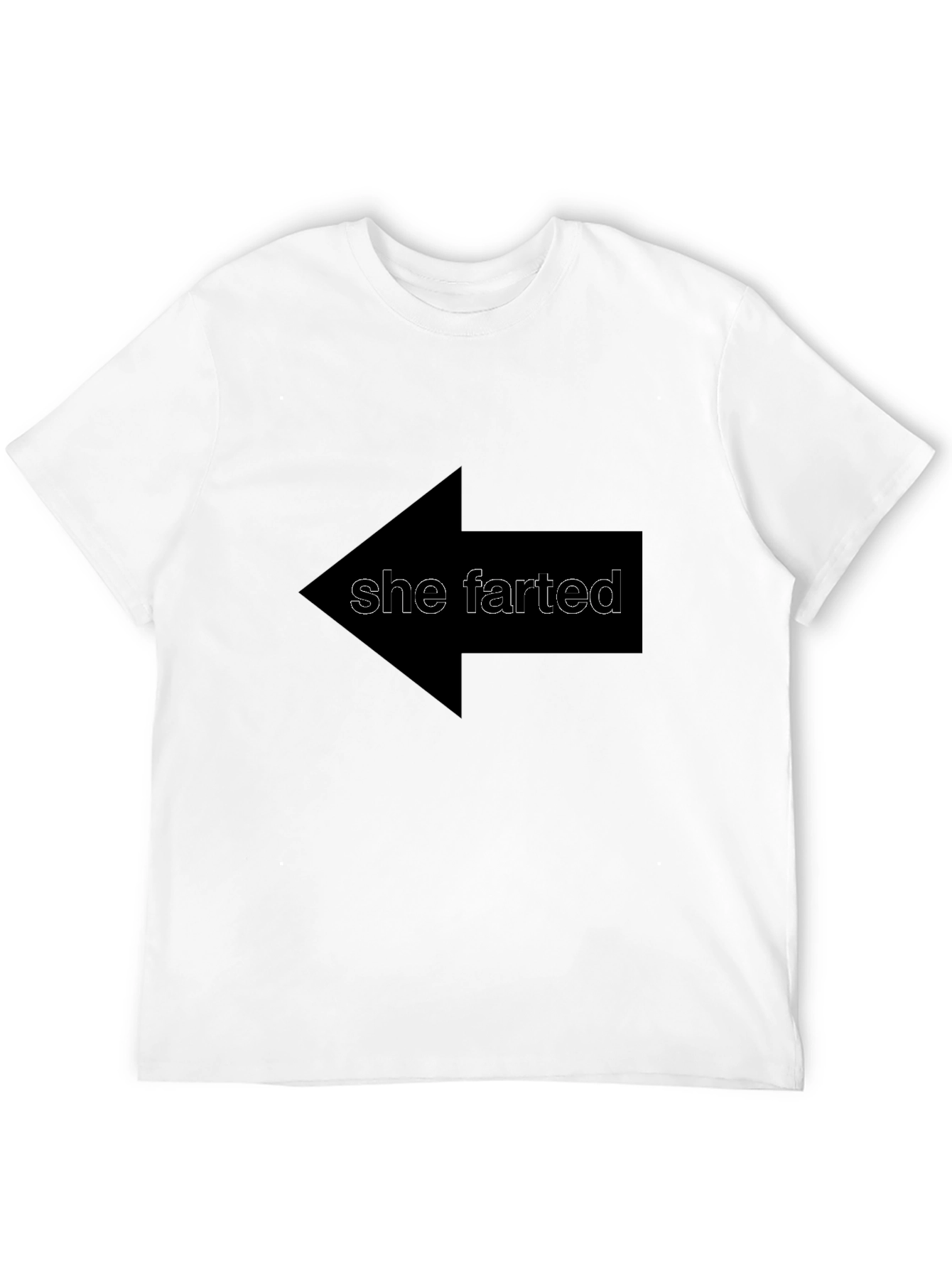 She Farted T-Shirt - Humorous Graphic Tee