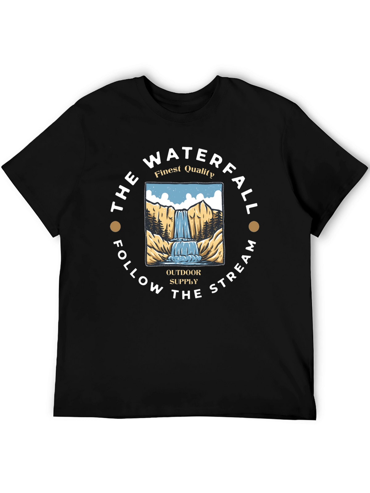 Waterfall Outdoor Supply Graphic Tee