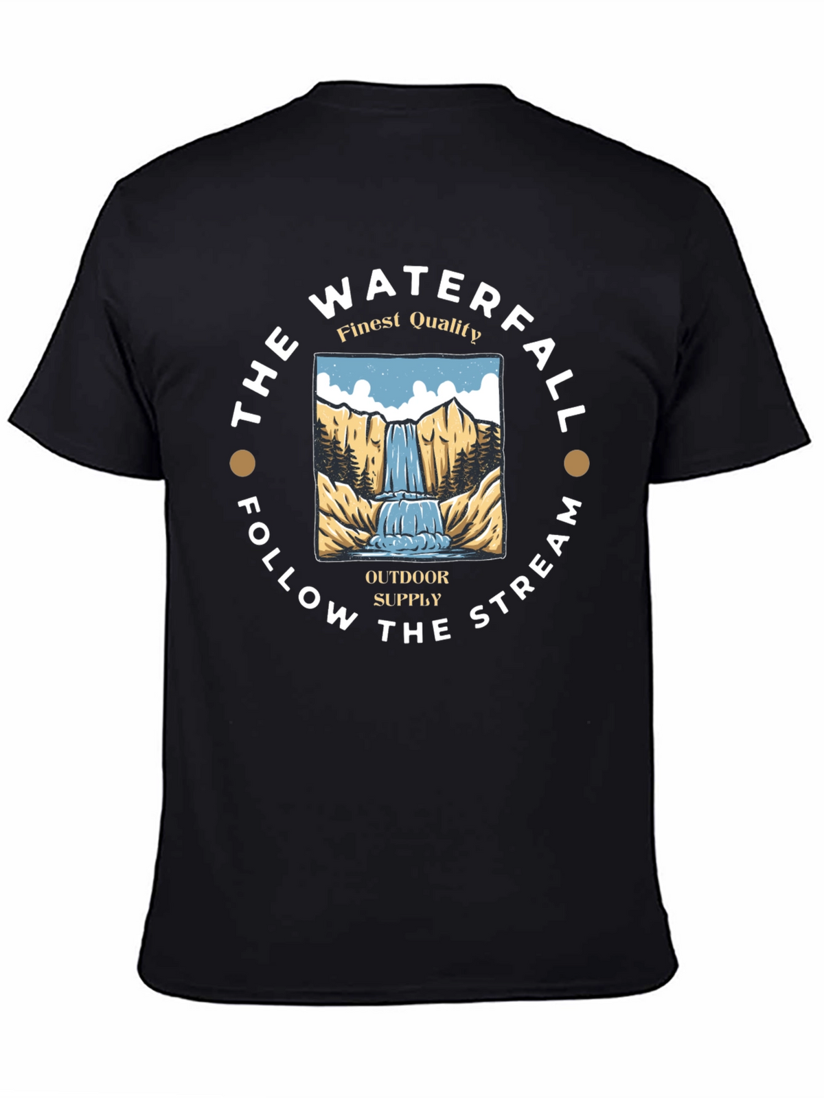 Waterfall Outdoor Supply Graphic Tee