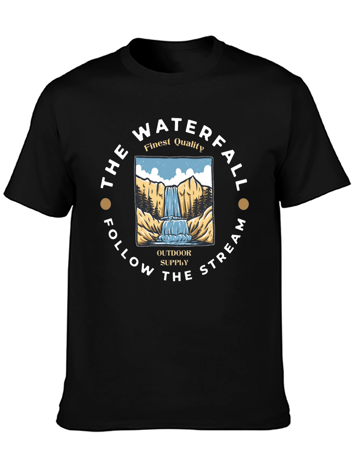 Waterfall Outdoor Supply Graphic Tee