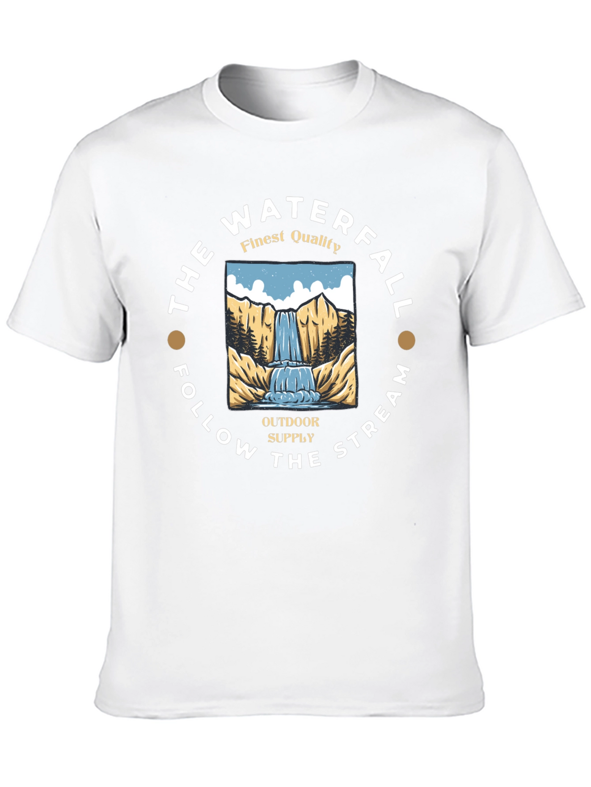 Waterfall Outdoor Supply Graphic Tee