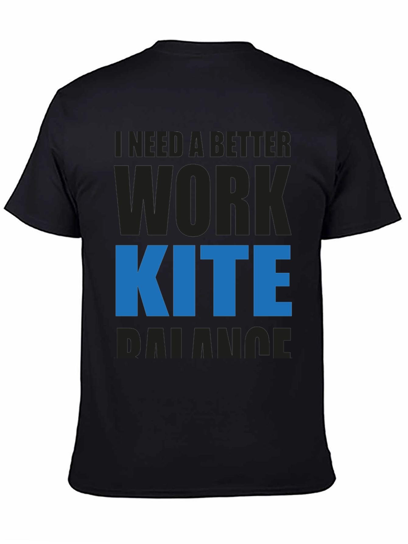 Work Kite Balance T-Shirt - Blue
