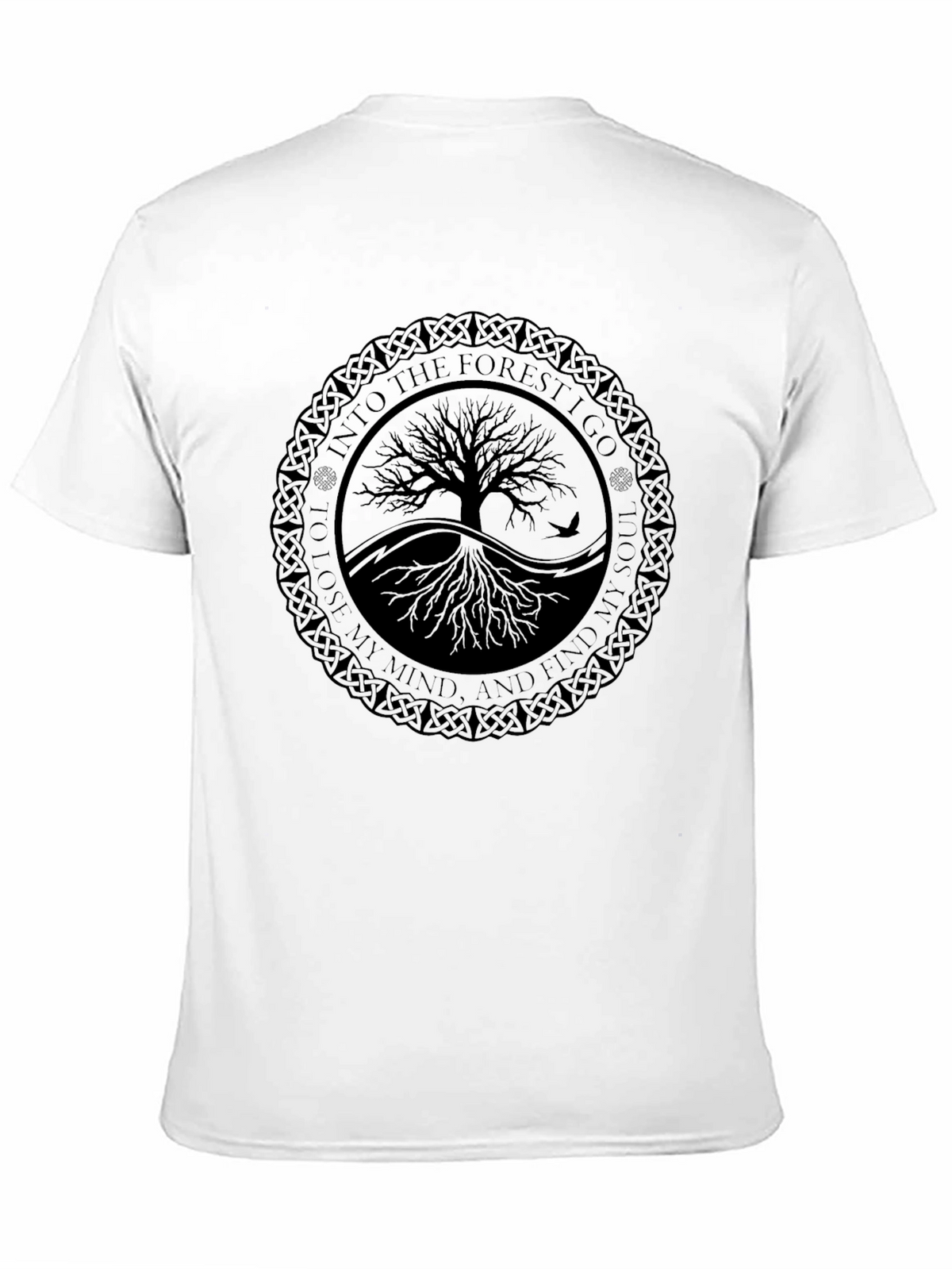 Into The Forest Tree Graphic Tee