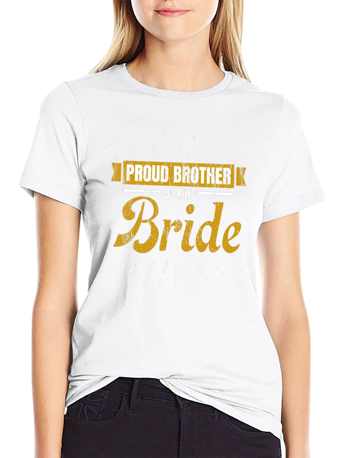 Proud Brother of the Bride T-Shirt