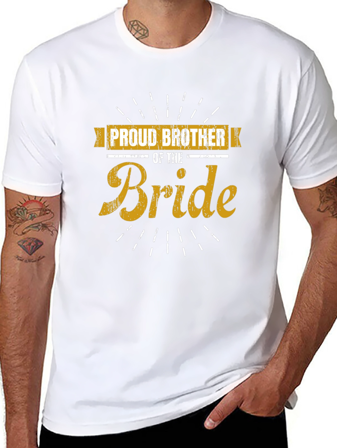 Proud Brother of the Bride T-Shirt