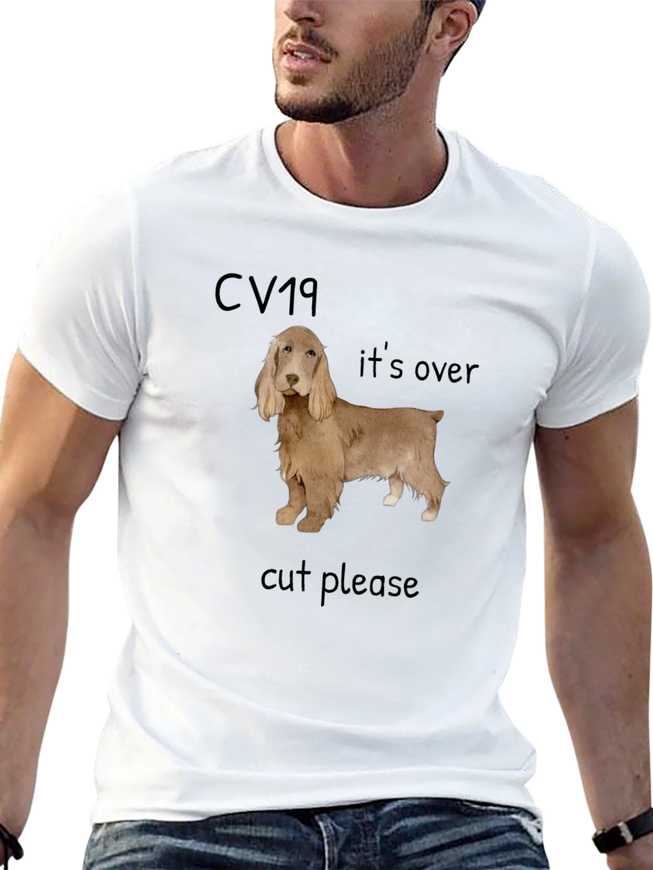 COVID-19 Cocker Spaniel T-Shirt