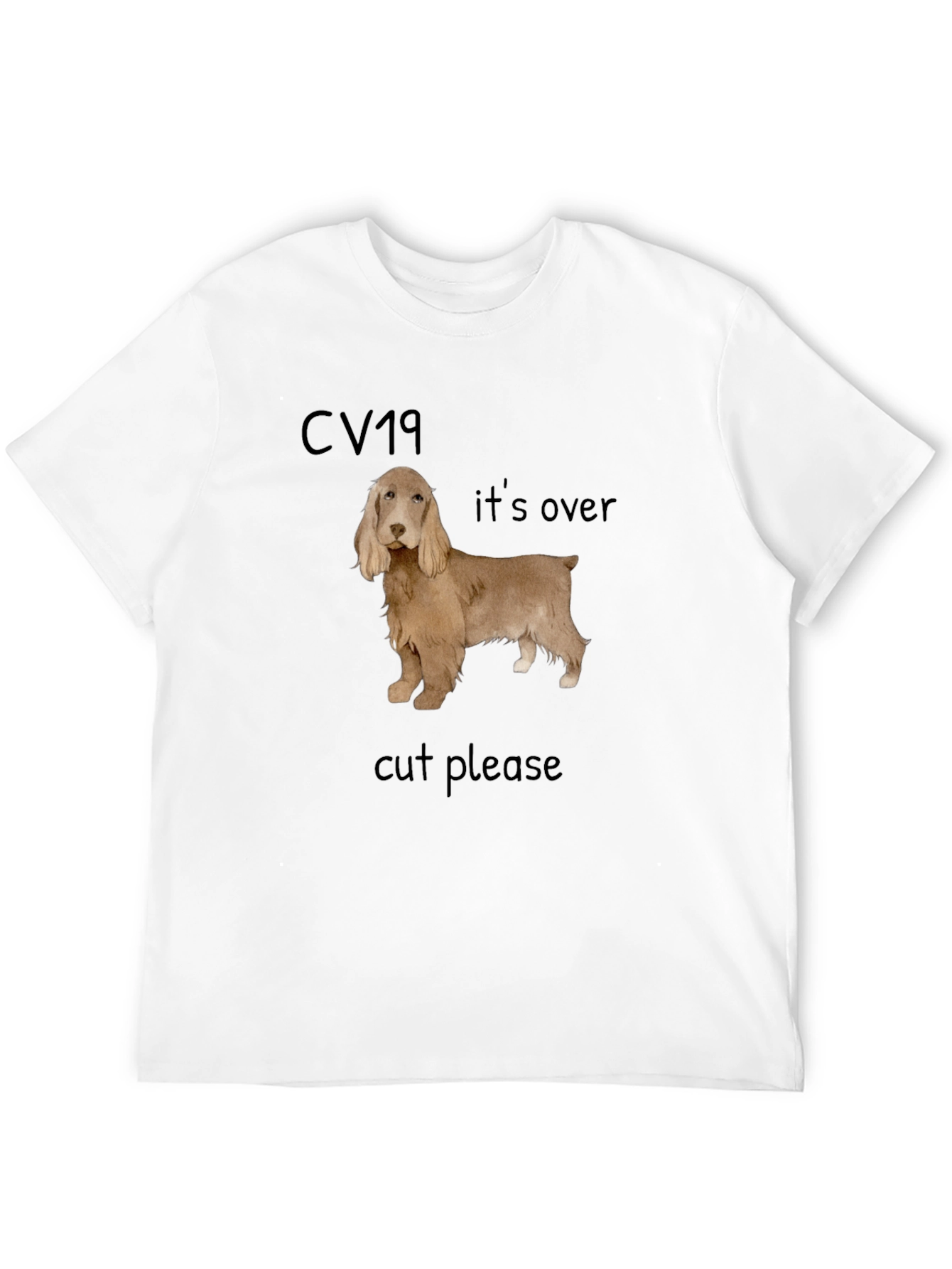 COVID-19 Cocker Spaniel T-Shirt