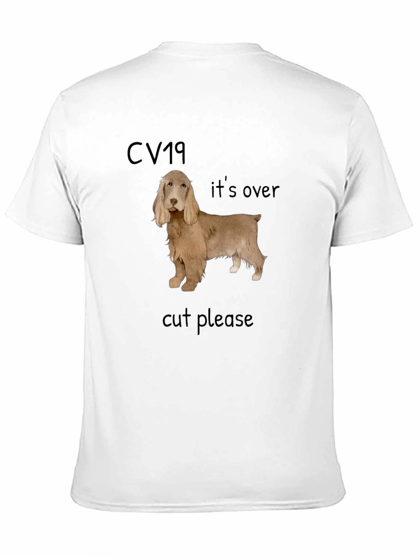 COVID-19 Cocker Spaniel T-Shirt