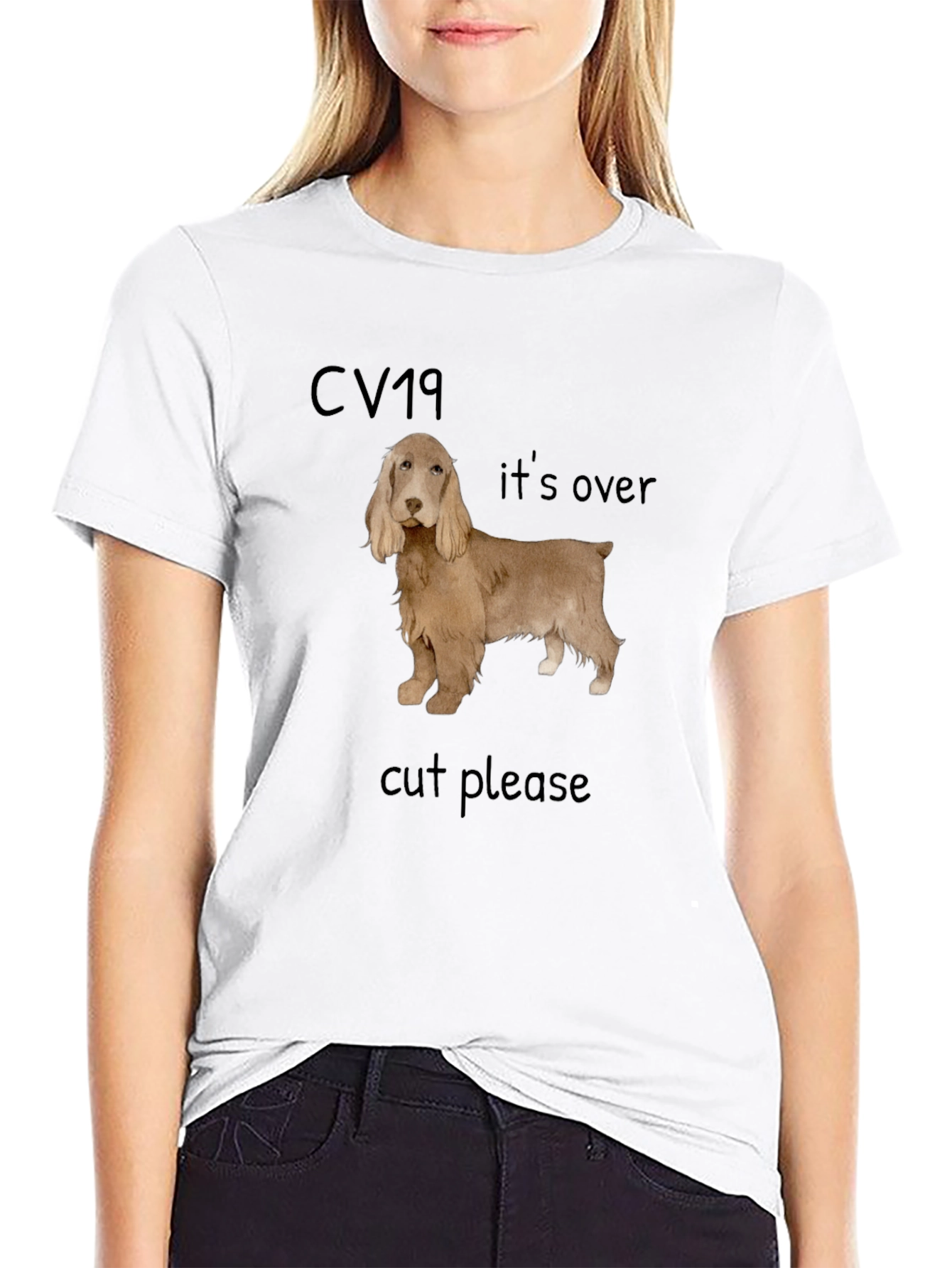 COVID-19 Cocker Spaniel T-Shirt