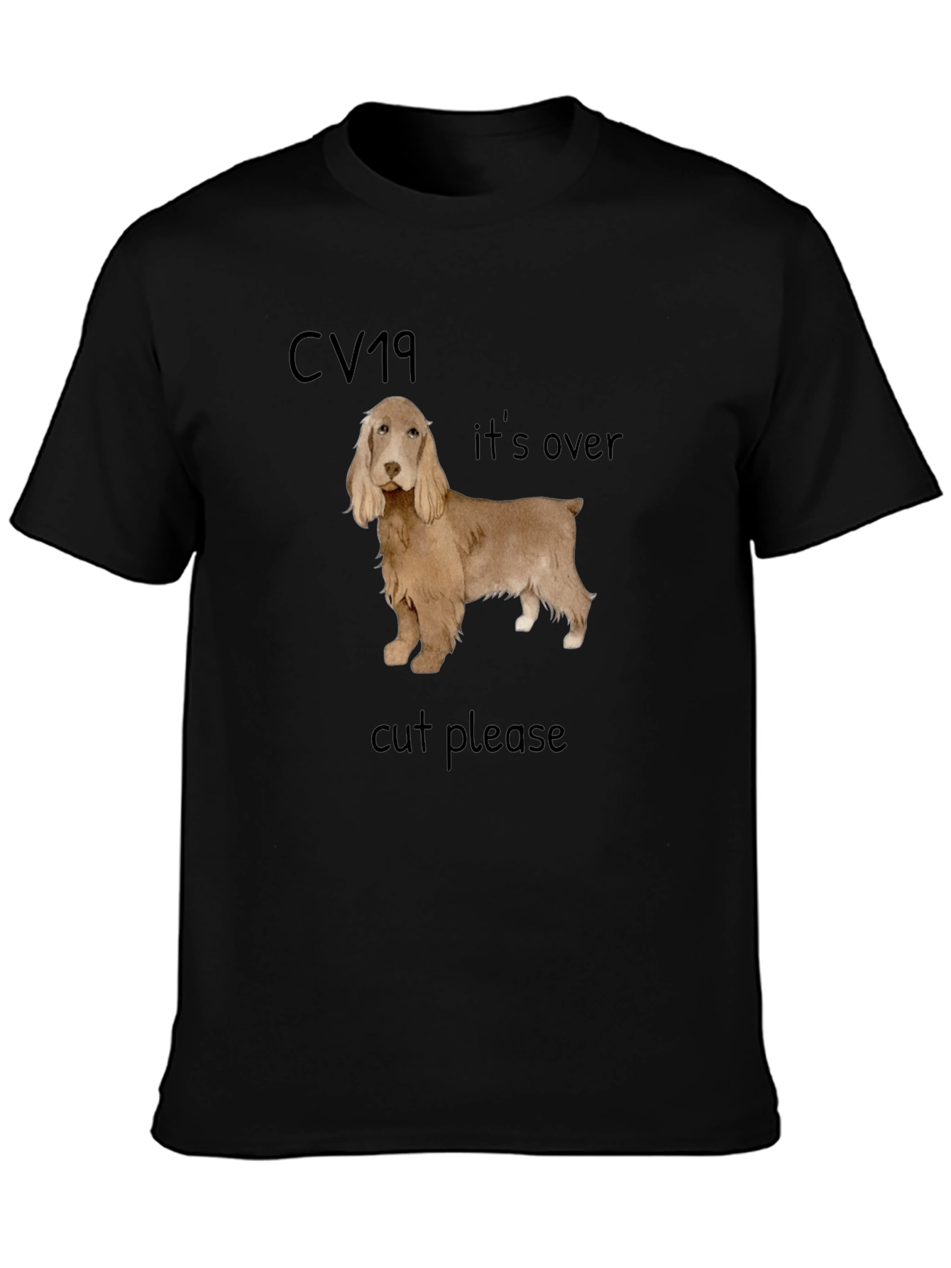 COVID-19 Cocker Spaniel T-Shirt