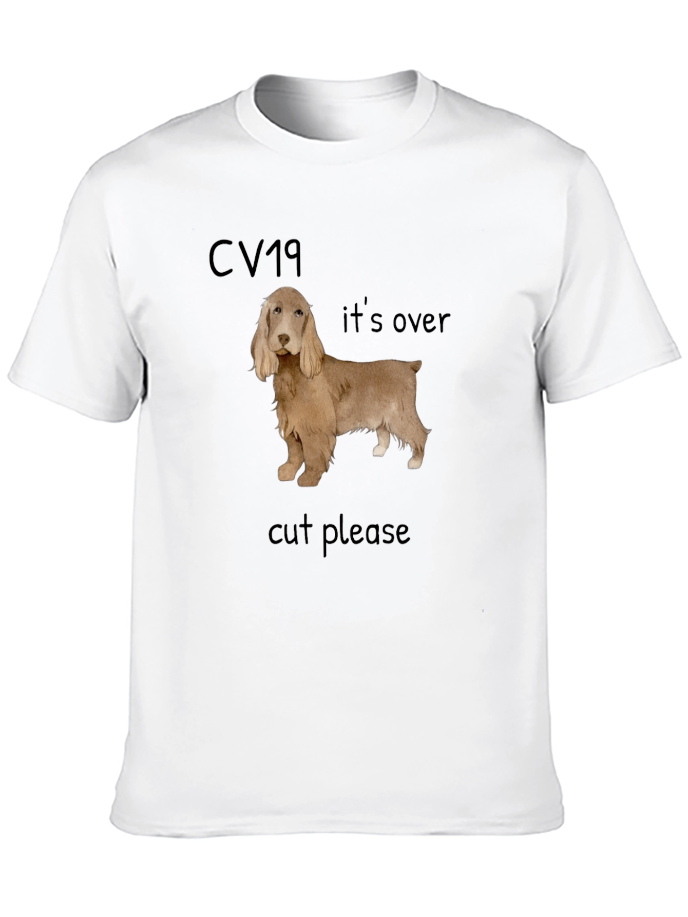 COVID-19 Cocker Spaniel T-Shirt