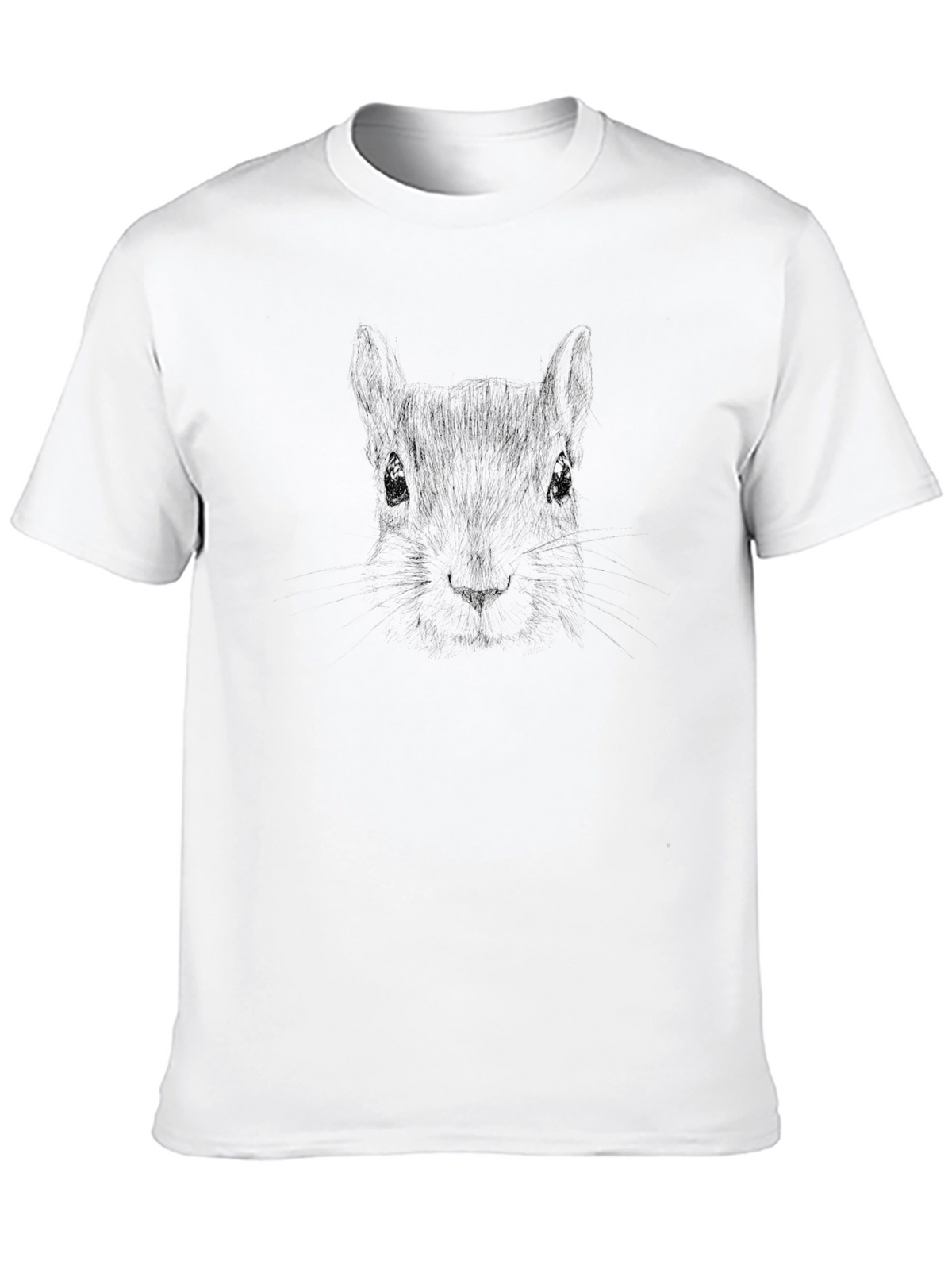 Mens Black Crew Neck Short Sleeve T-Shirt