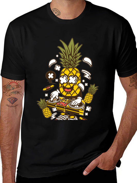 DJ Pineapple Graphic Tee