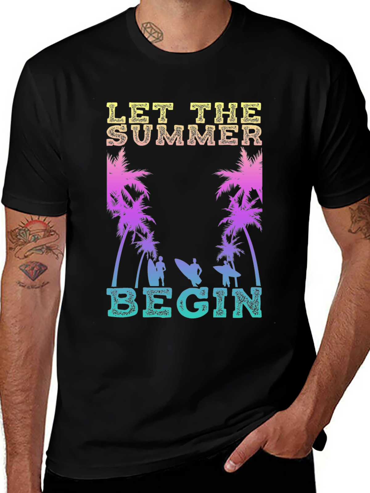 Let The Summer Begin Graphic Tee