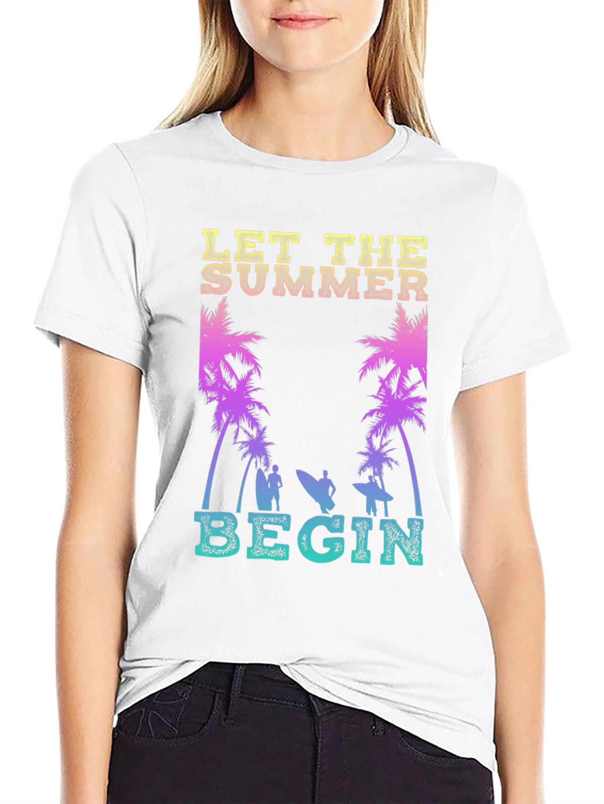 Let The Summer Begin Graphic Tee
