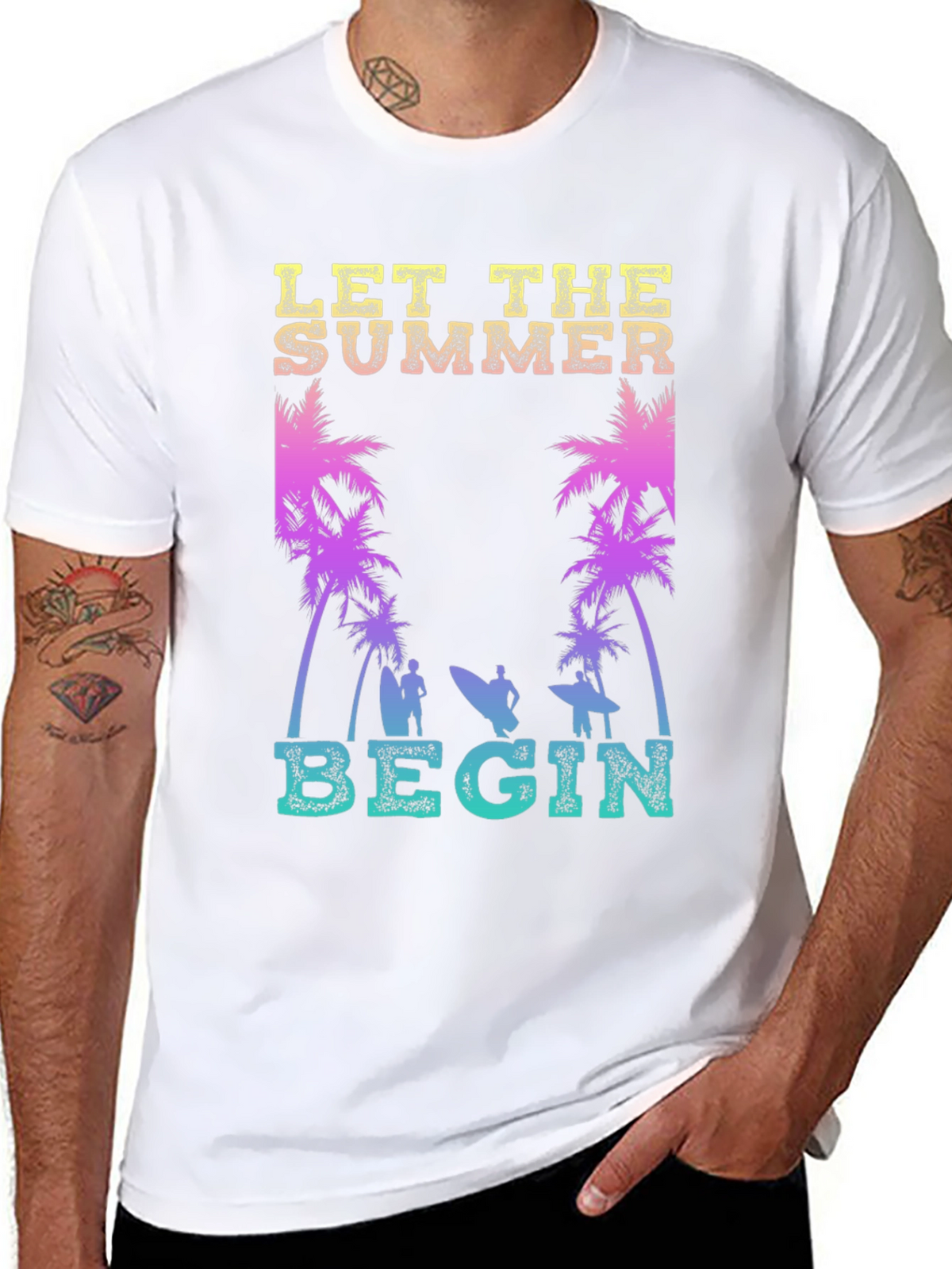 Let The Summer Begin Graphic Tee