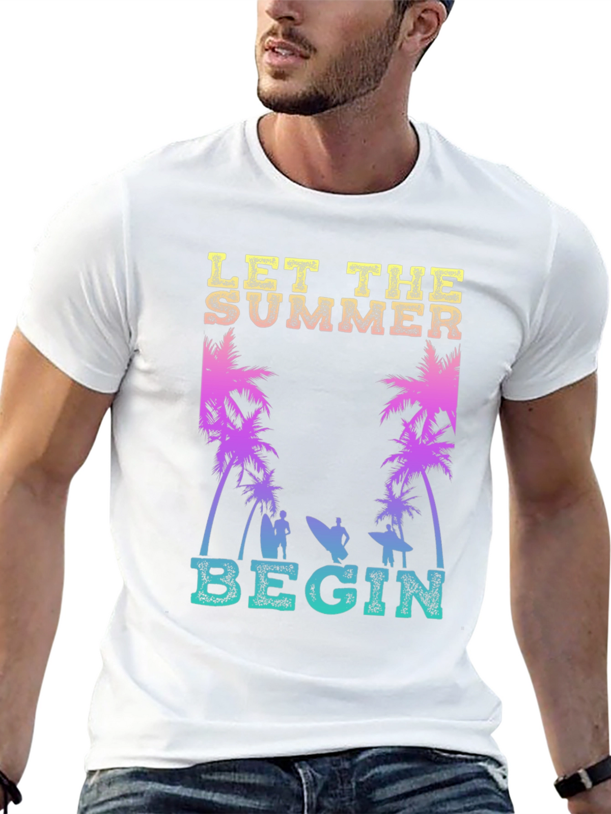 Let The Summer Begin Graphic Tee