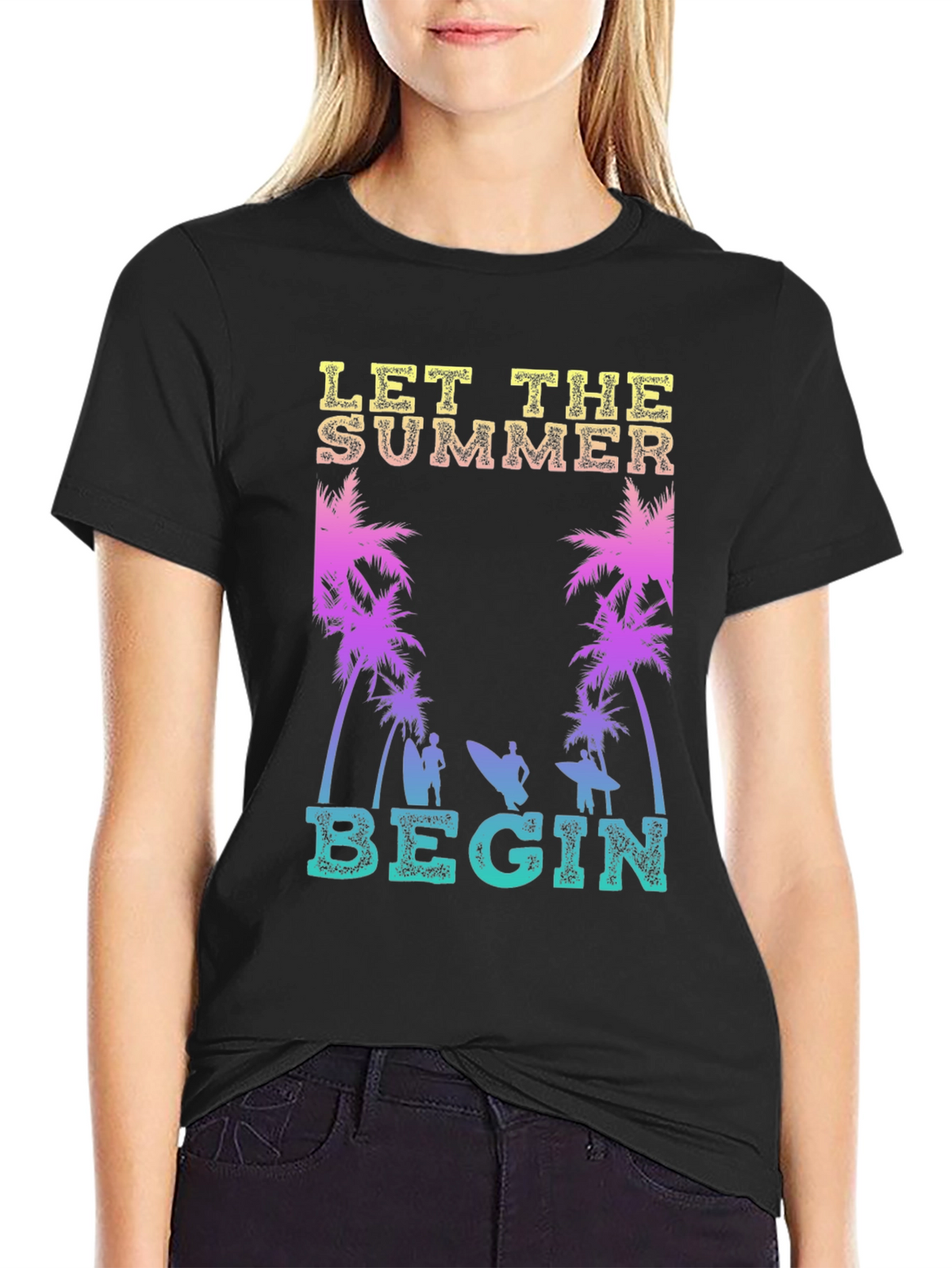 Let The Summer Begin Graphic Tee