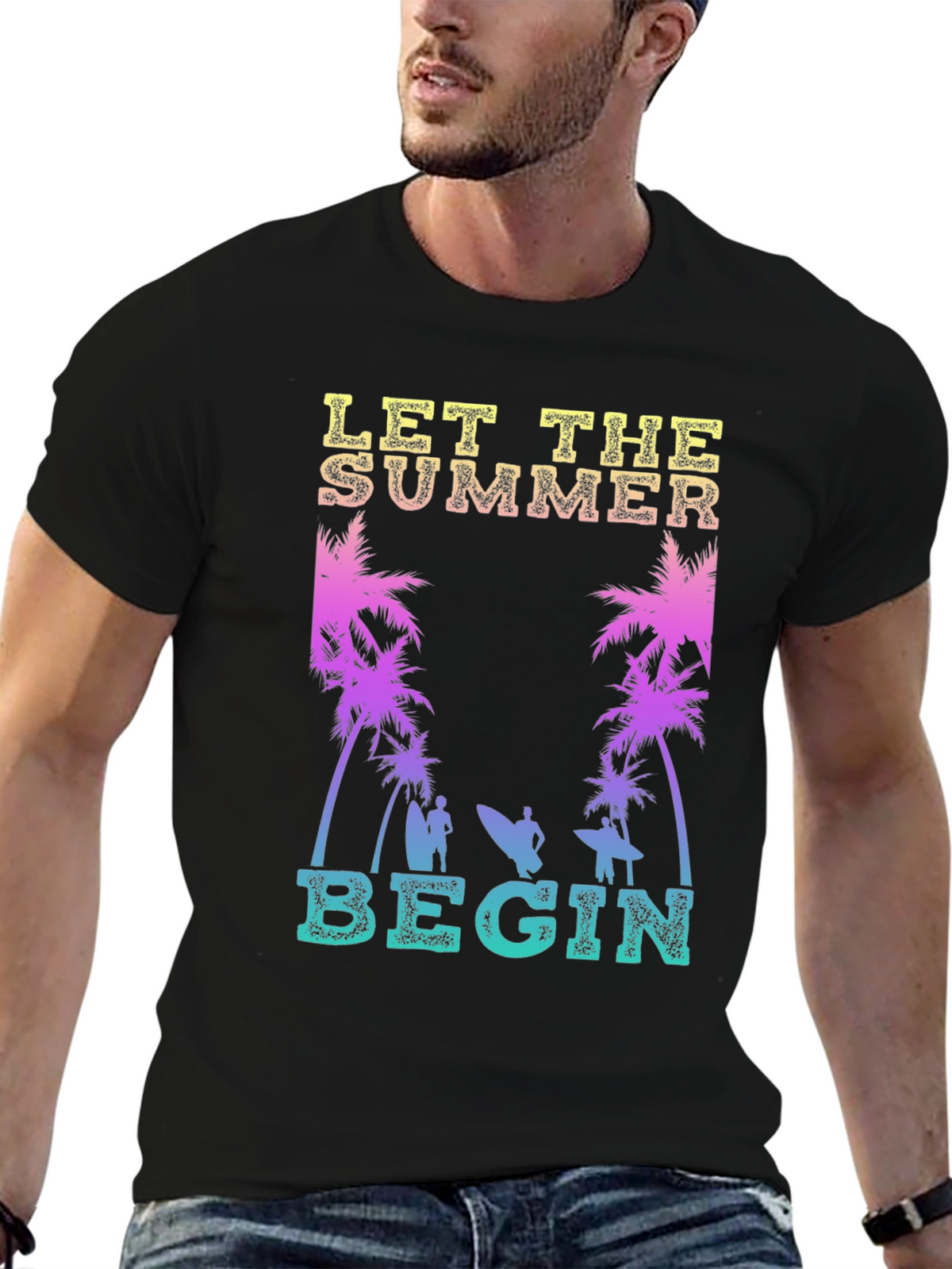 Let The Summer Begin Graphic Tee