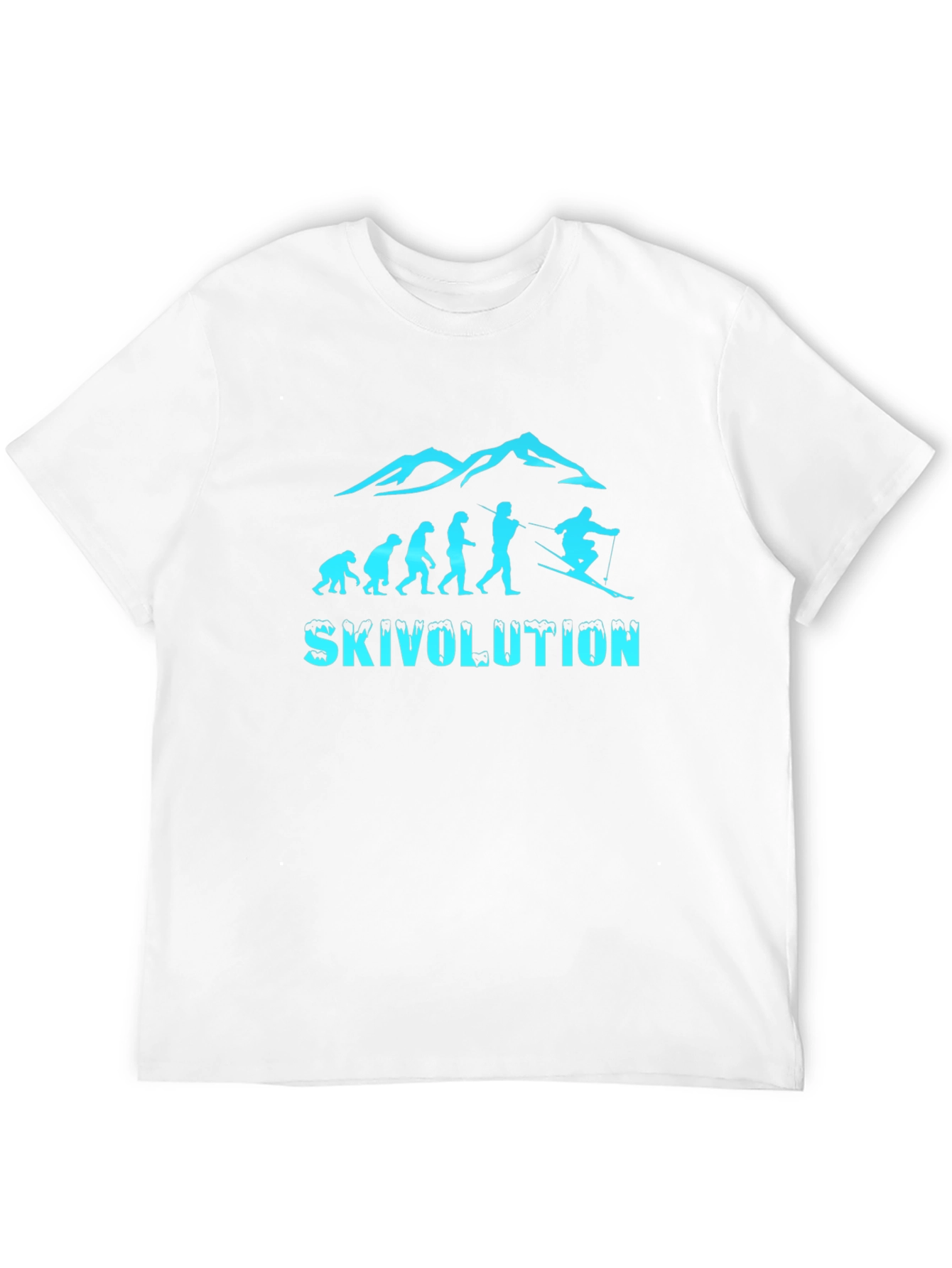 Ski Evolution T-Shirt - Skivolution Design
