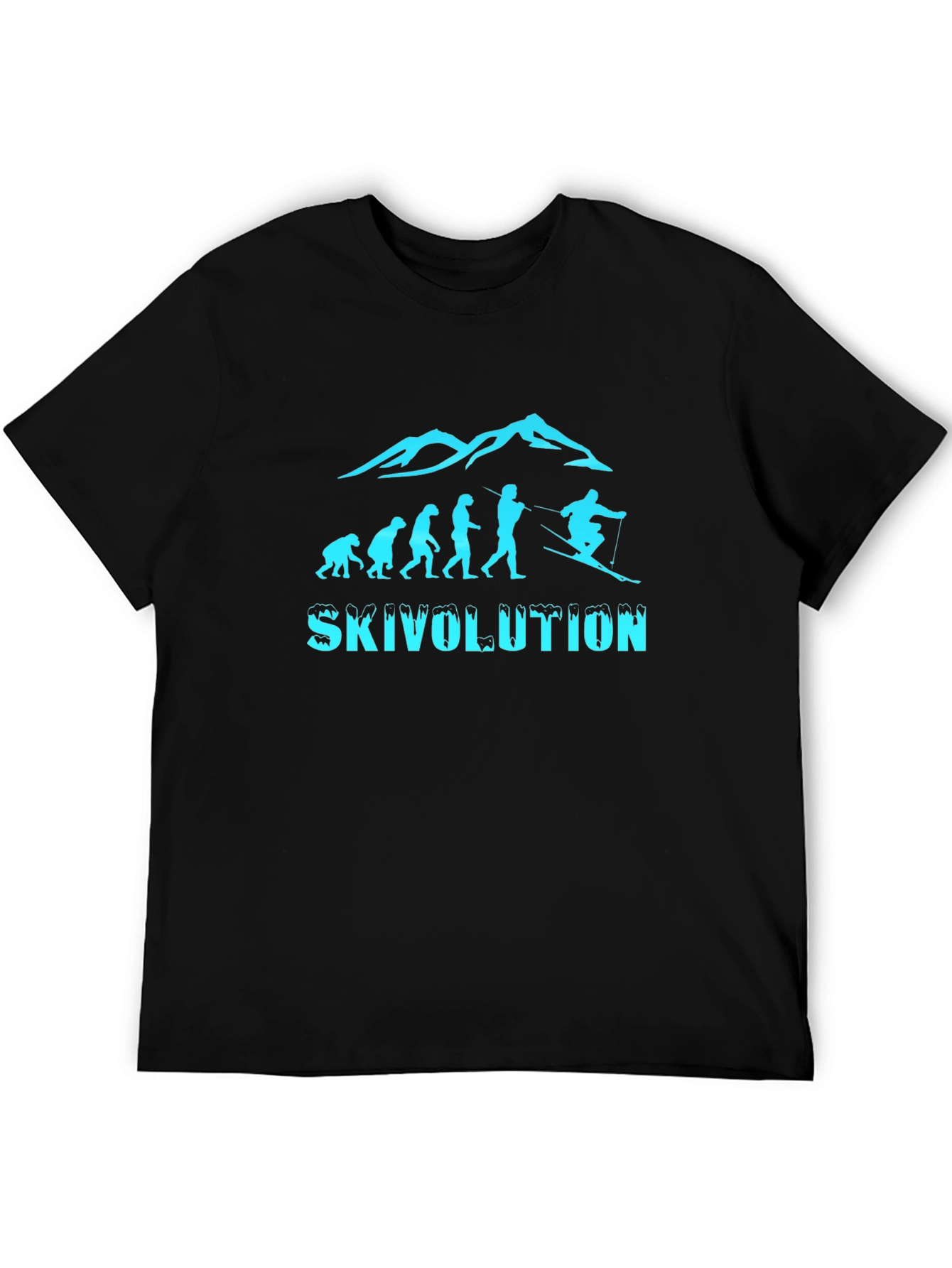 Ski Evolution T-Shirt - Skivolution Design