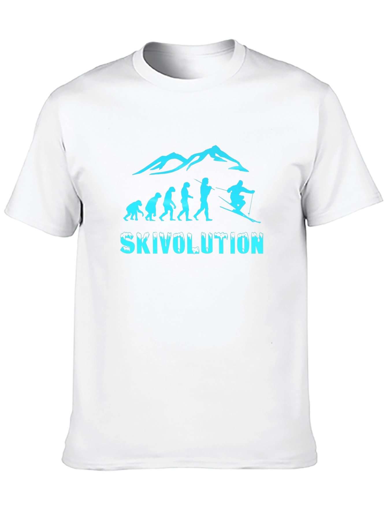 Ski Evolution T-Shirt - Skivolution Design