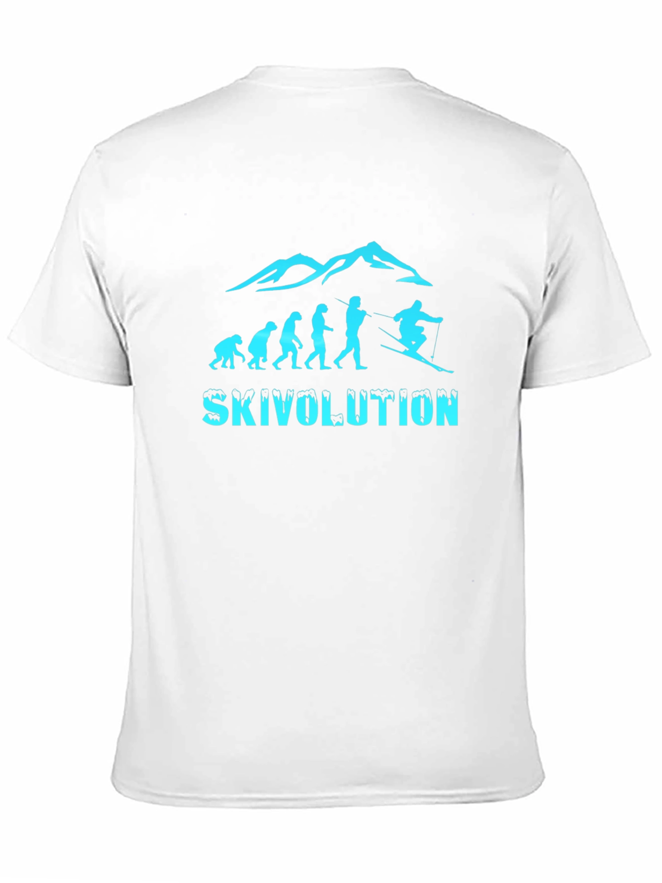 Ski Evolution T-Shirt - Skivolution Design
